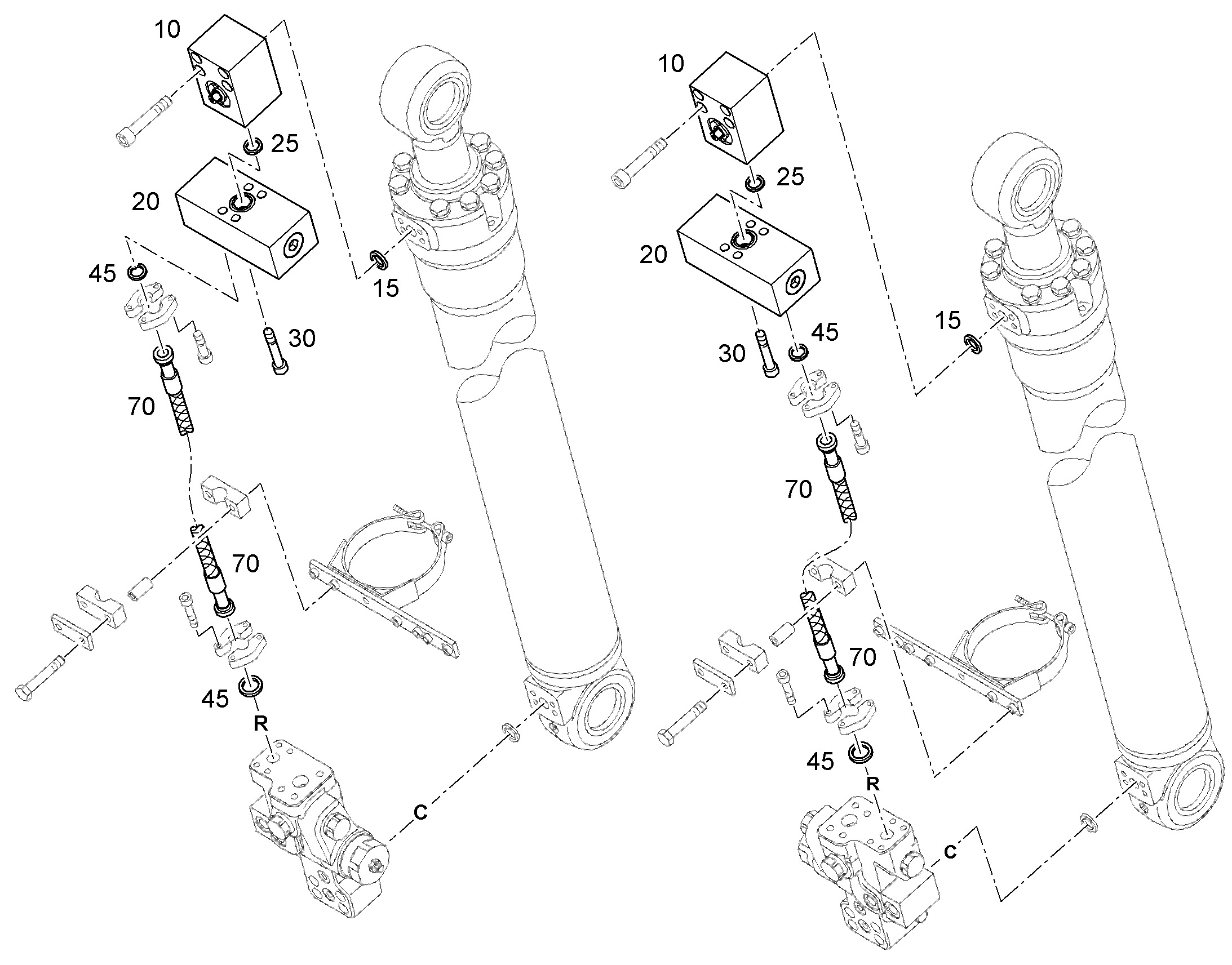КРАН ЗАПОРНЫЙ ШАРОВОЙ 10491334 LIEBHERR