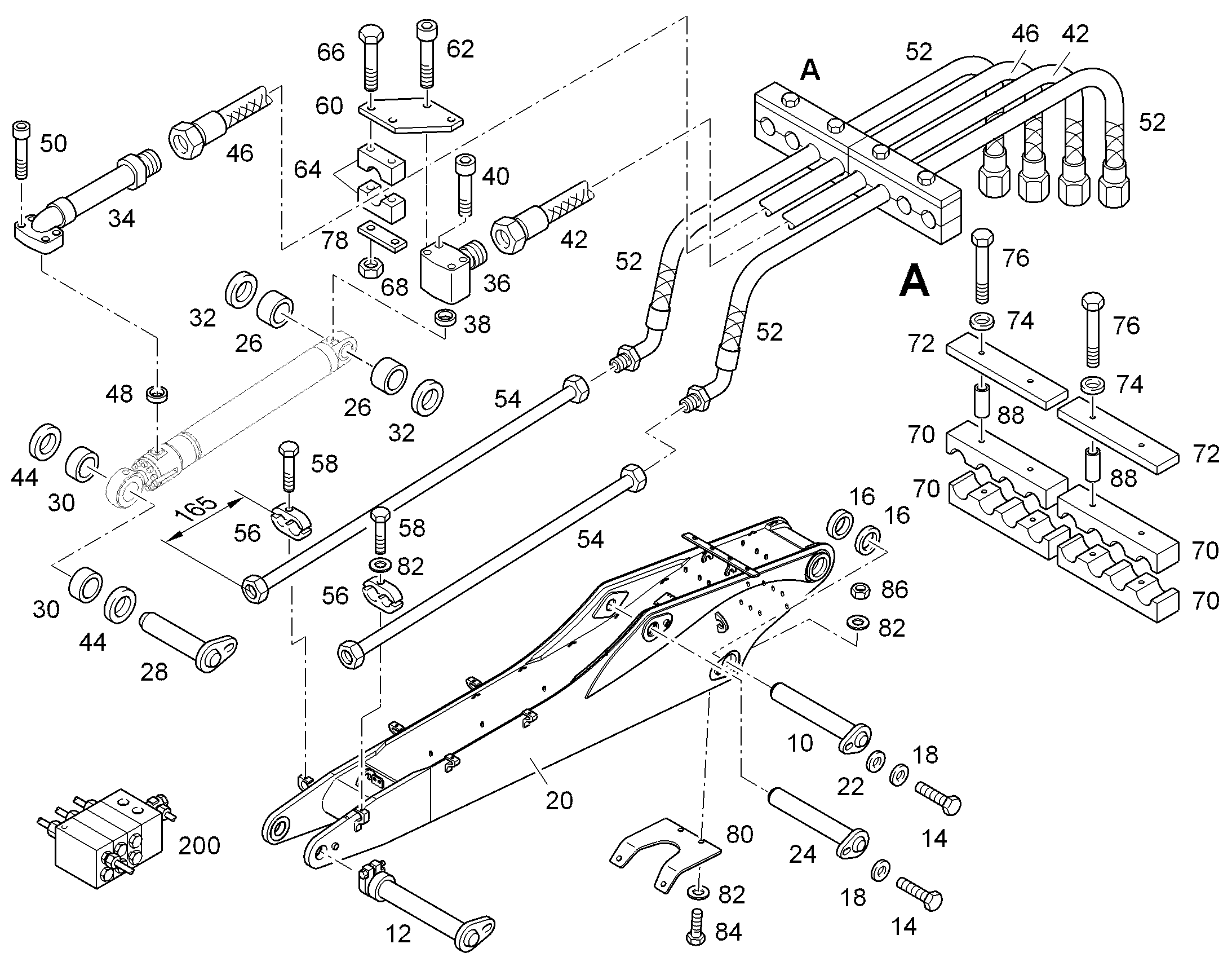 СМАЗОЧНЫЕ ЛИНИИ УСТАНОВКА 9614957 LIEBHERR