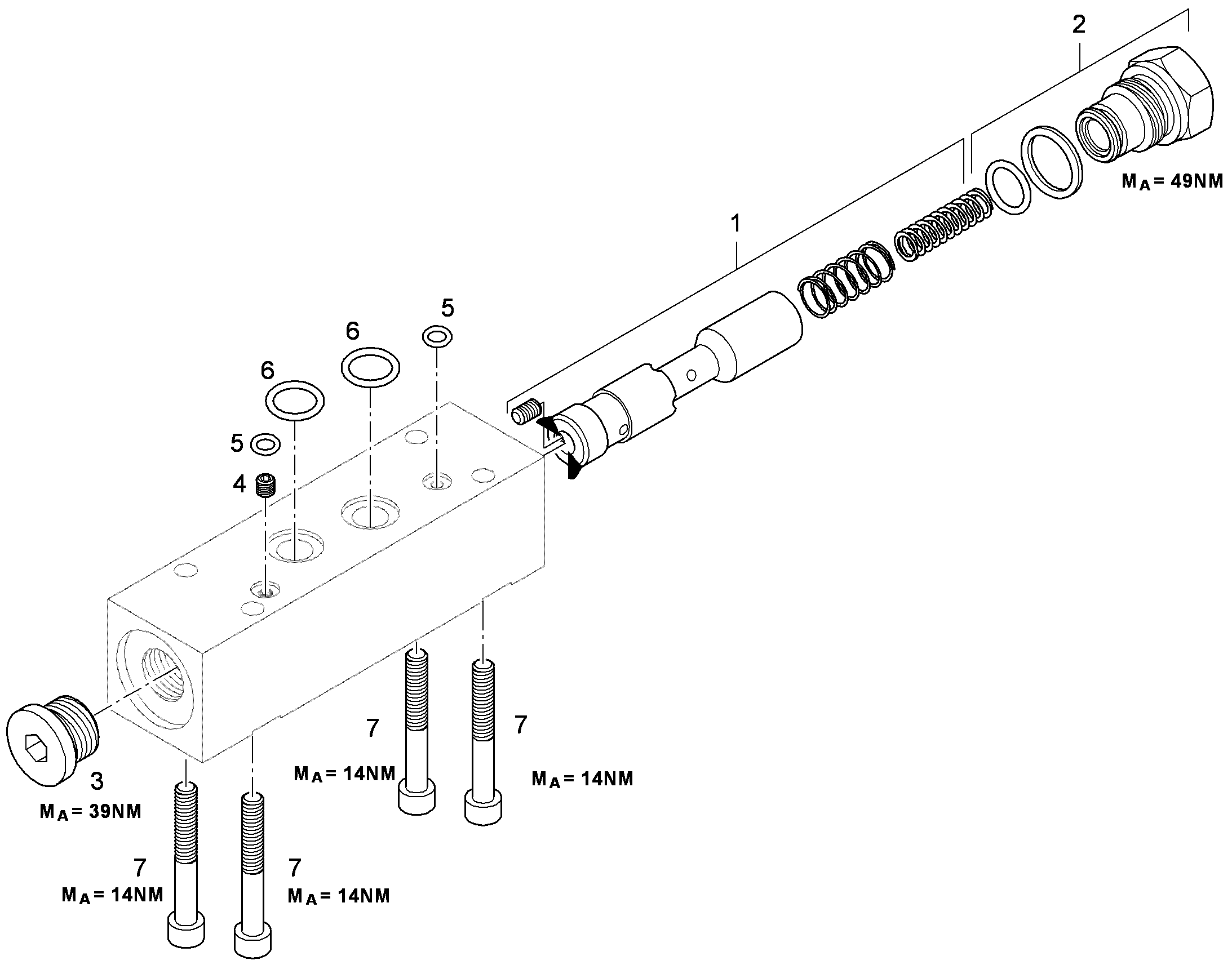 ЗАГЛУШКА РЕЗЬБОВАЯ 10663175 LIEBHERR
