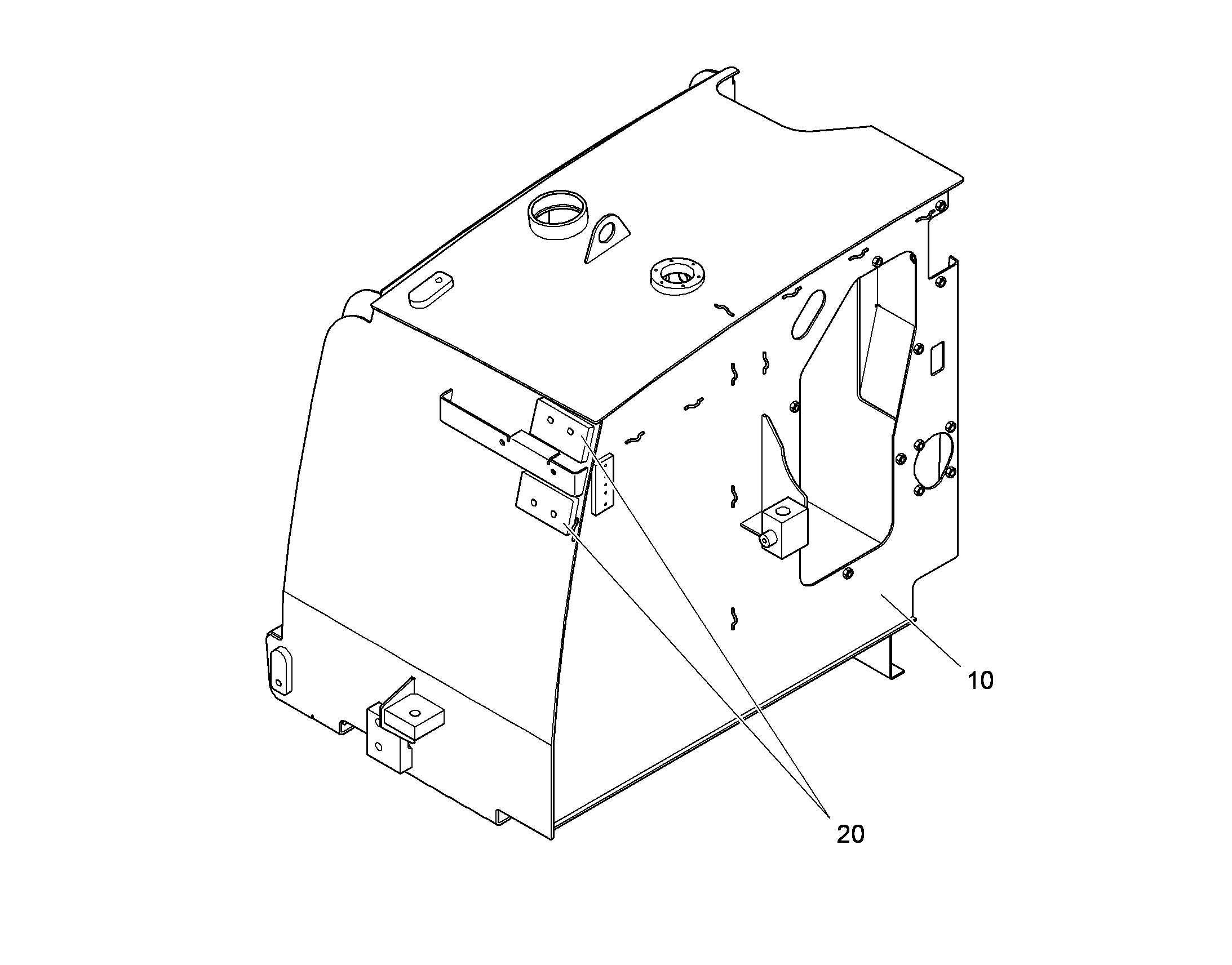 ДОРАБОТКА KRAFTSTOFFTANK 9628458 LIEBHERR