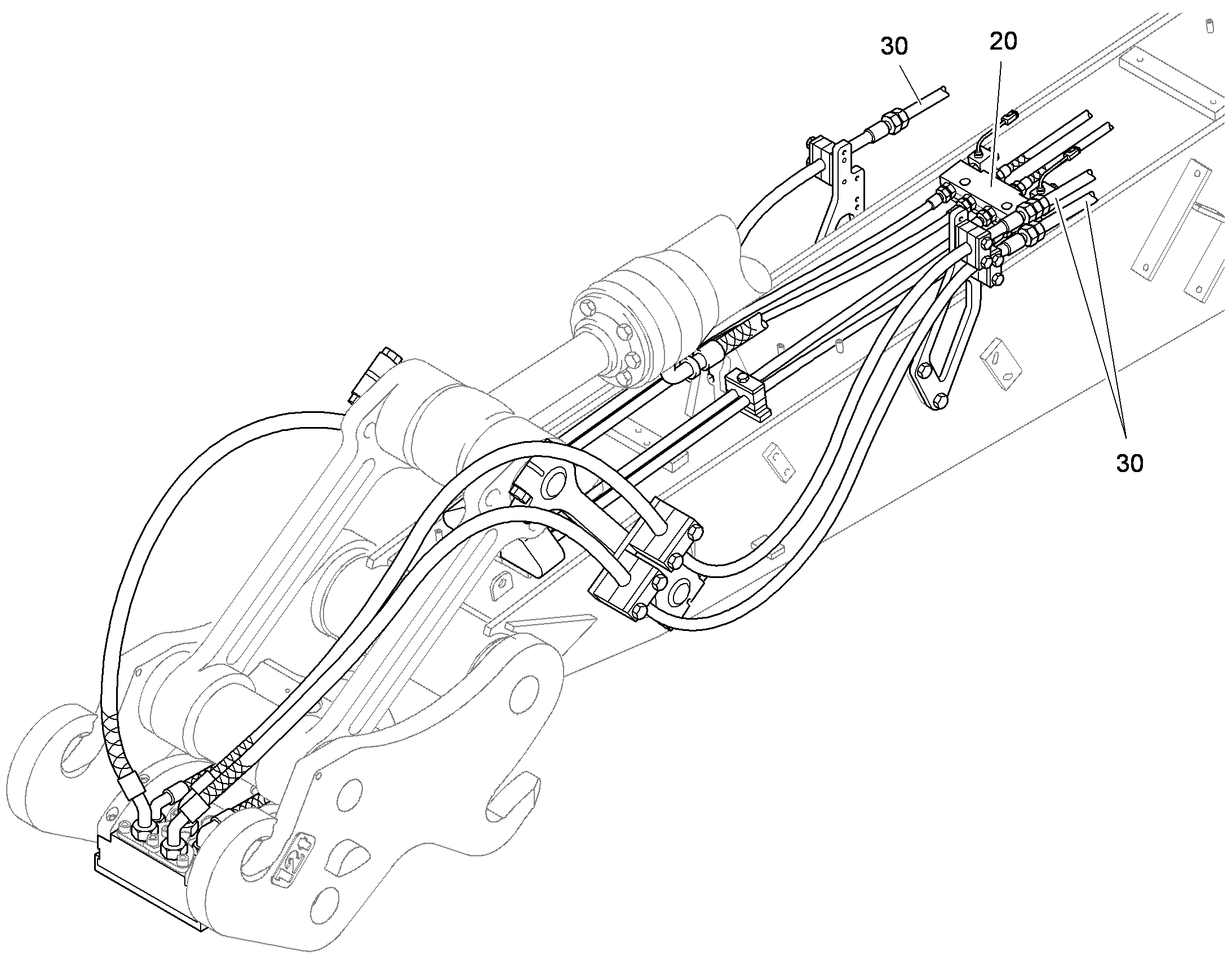 ЛИНИИ-НАБОР LIKUFIX 9626697 LIEBHERR