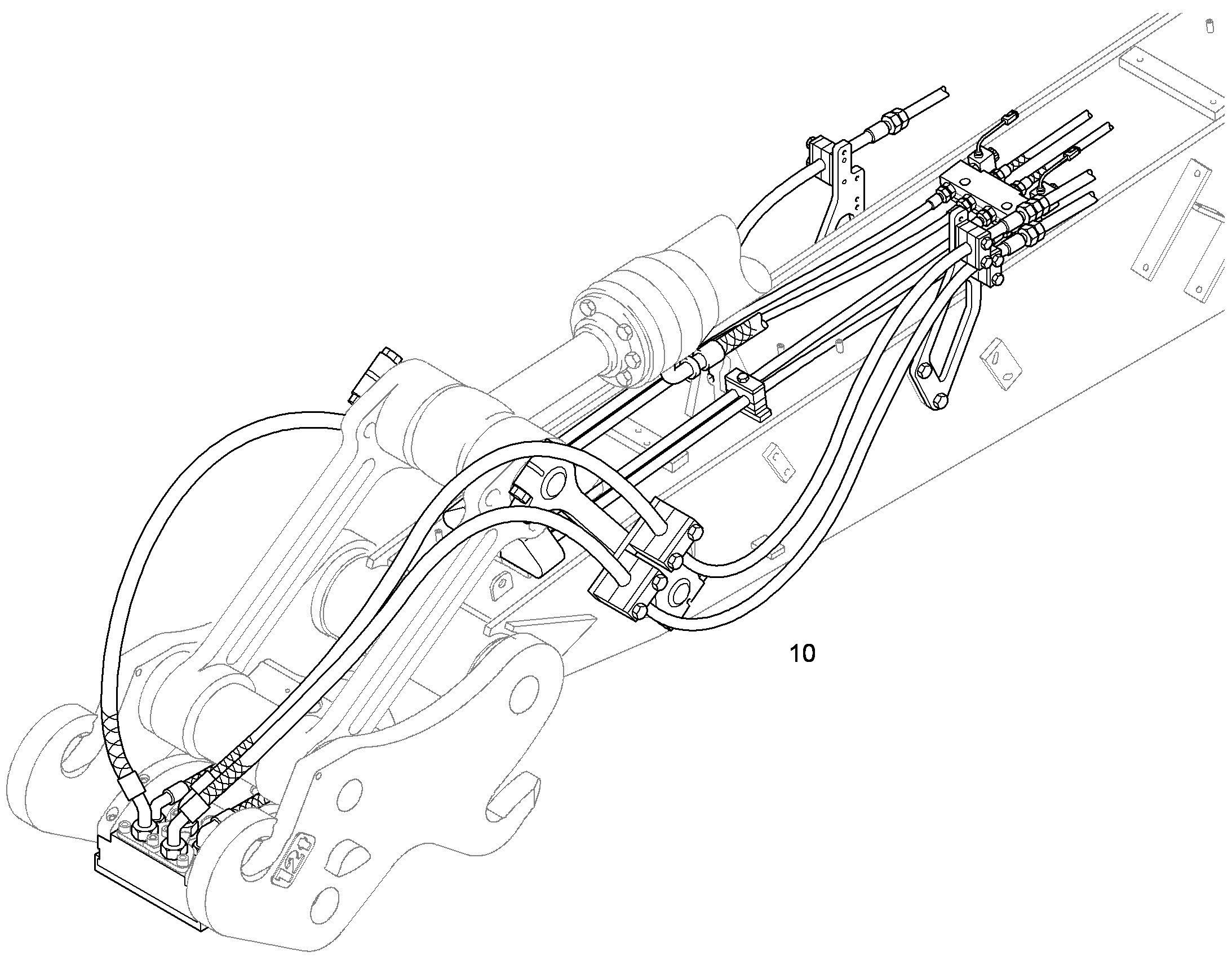 LIKUFIX 48 Д. ПРОМ. РУКОЯТИ 3,50M 9626695 LIEBHERR