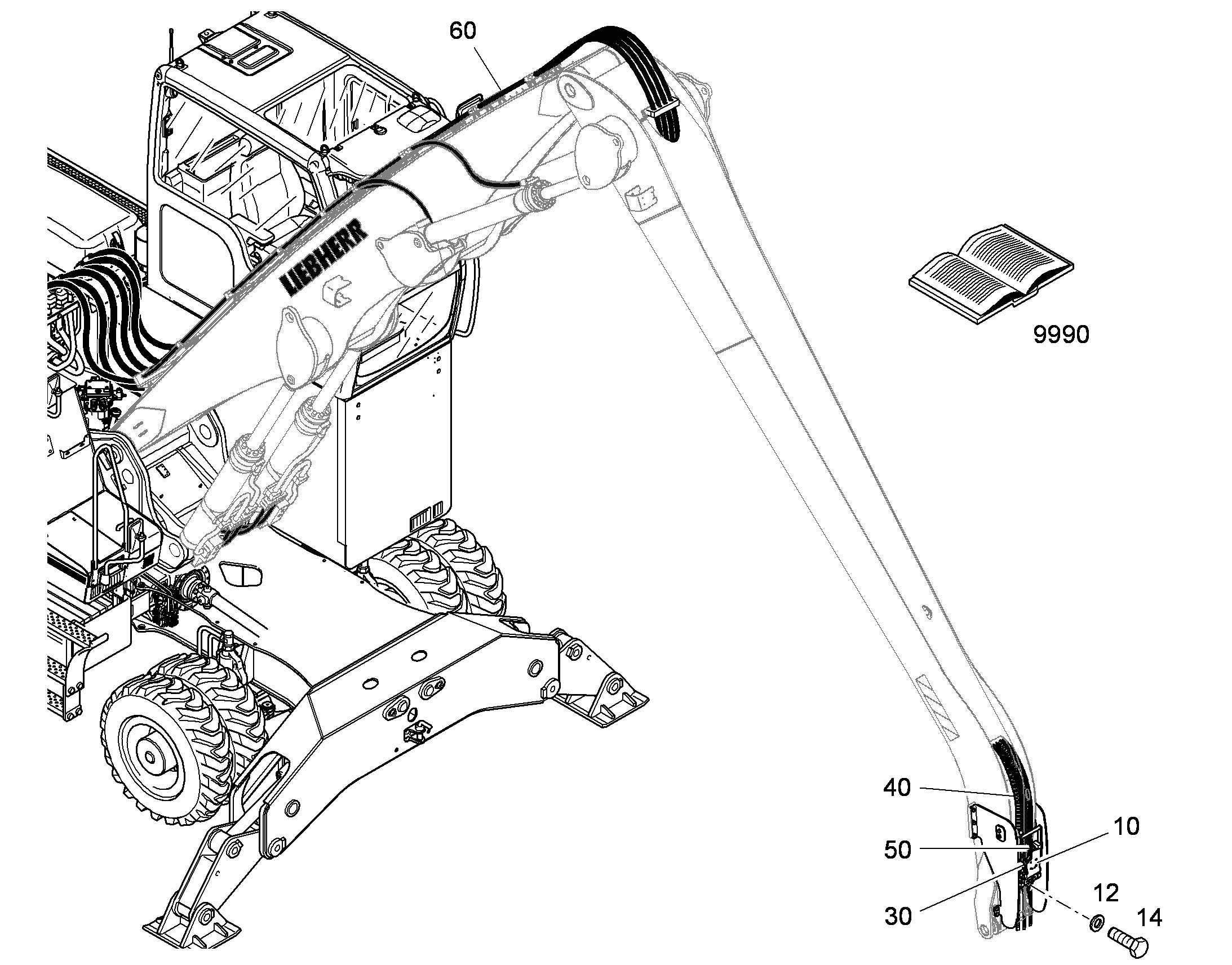 СВЕТОДИОДН.ФАРА РАБ.ОСВЕЩЕНИЯ 10357101 LIEBHERR