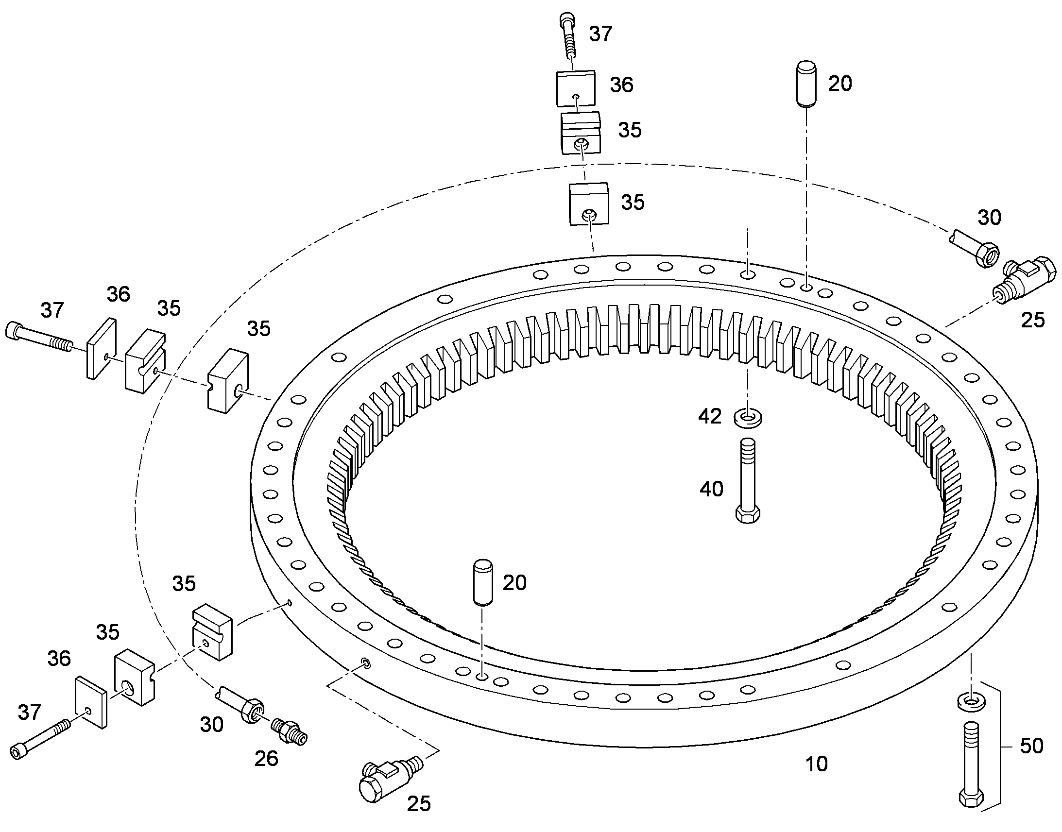 МАСЛОПРОВОД 921667416 LIEBHERR