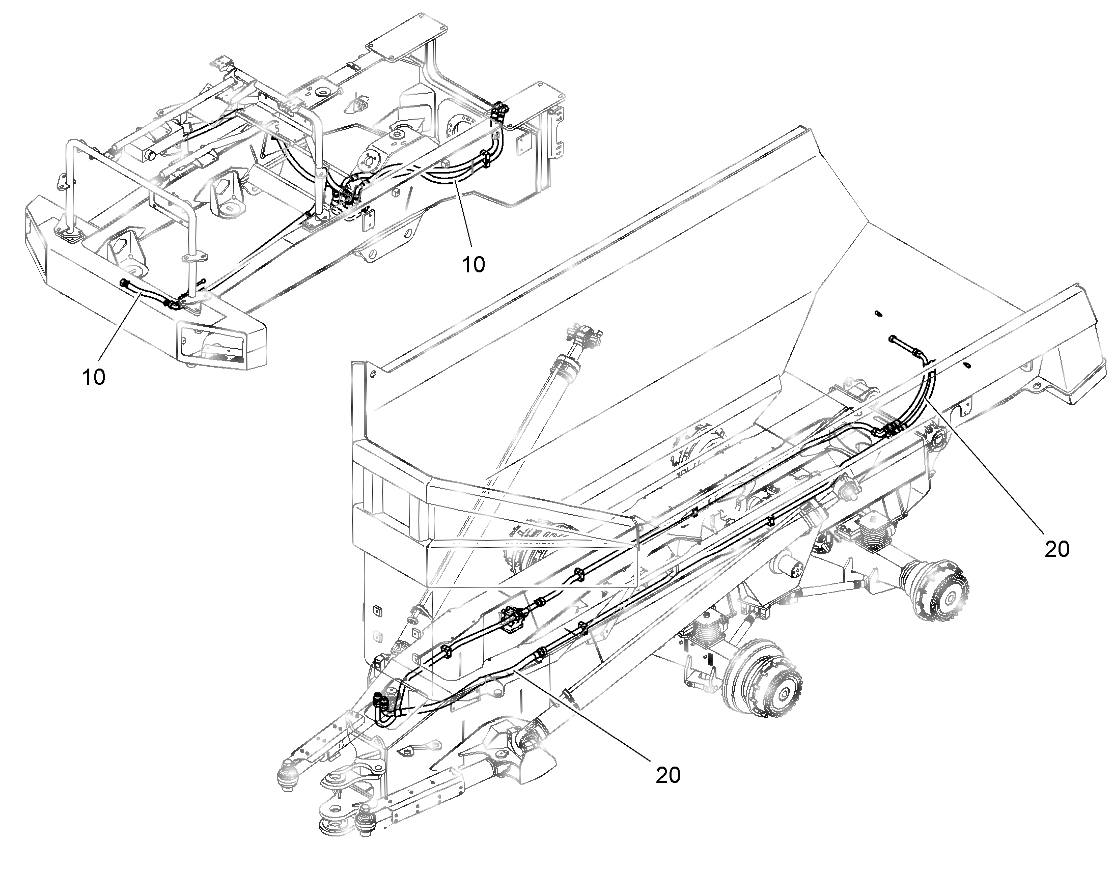 ПРОВОДКА, УСТАНОВКА 94004185 LIEBHERR