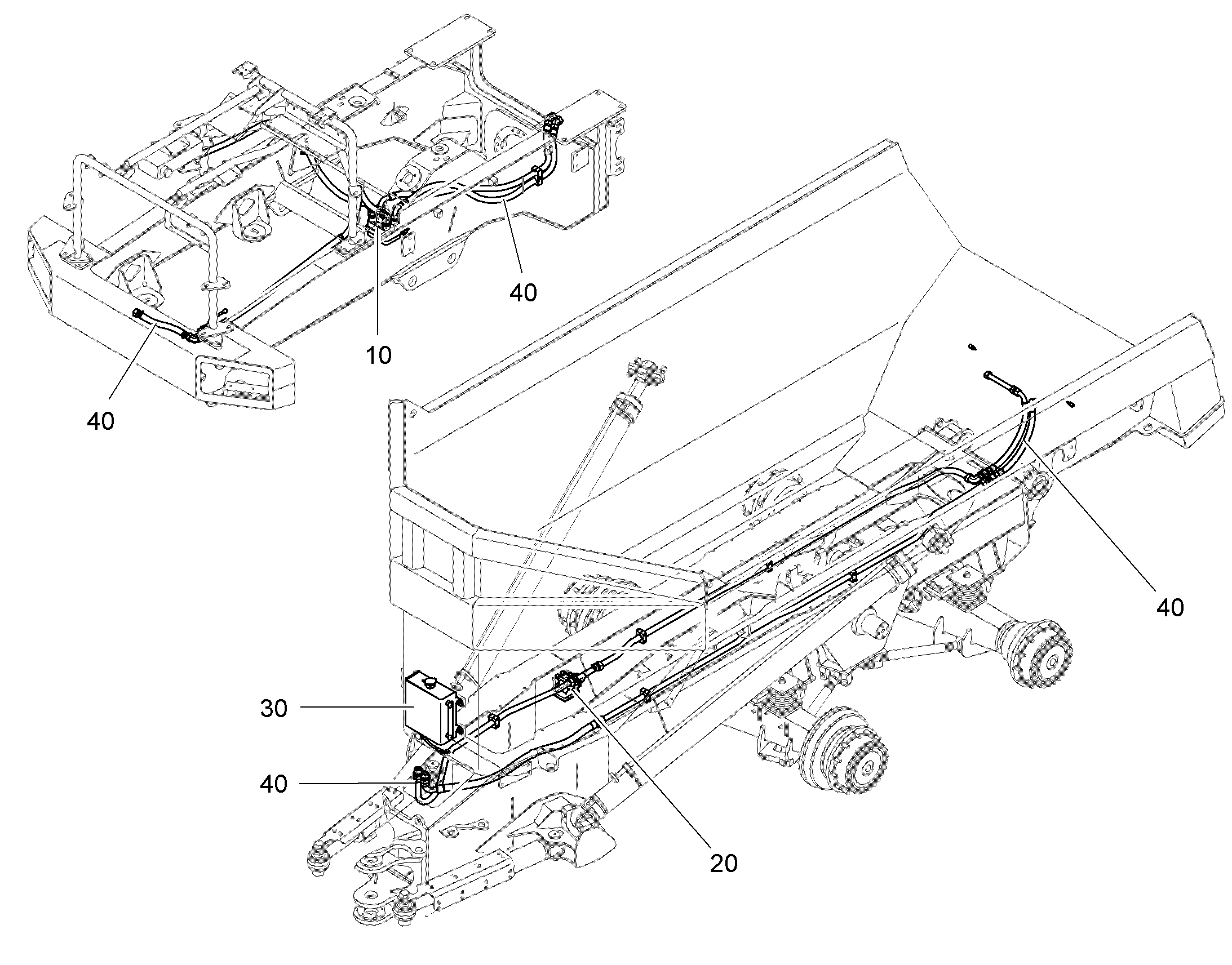 ПРОВОДКА, УСТАНОВКА 94004182 LIEBHERR