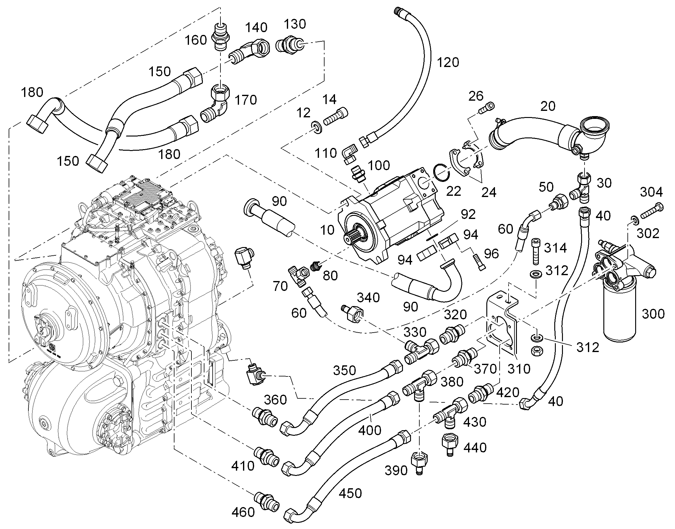 ФИЛЬТРУЮЩИЙ ЭЛЕМЕНТ 10475952 LIEBHERR