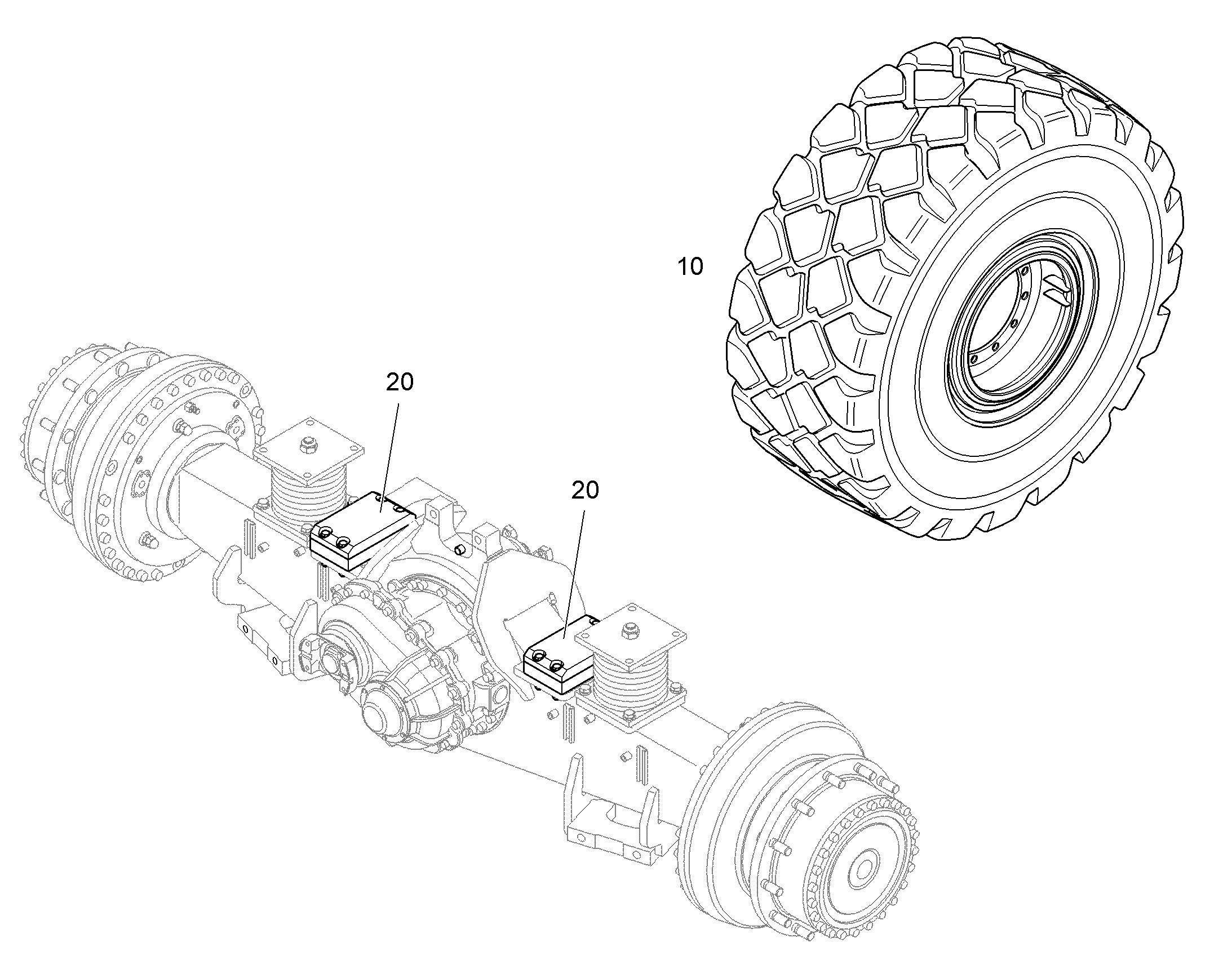 ШИНЫ 23.5 R25 23.5 R25XXADN E3T 185B 94000815 LIEBHERR