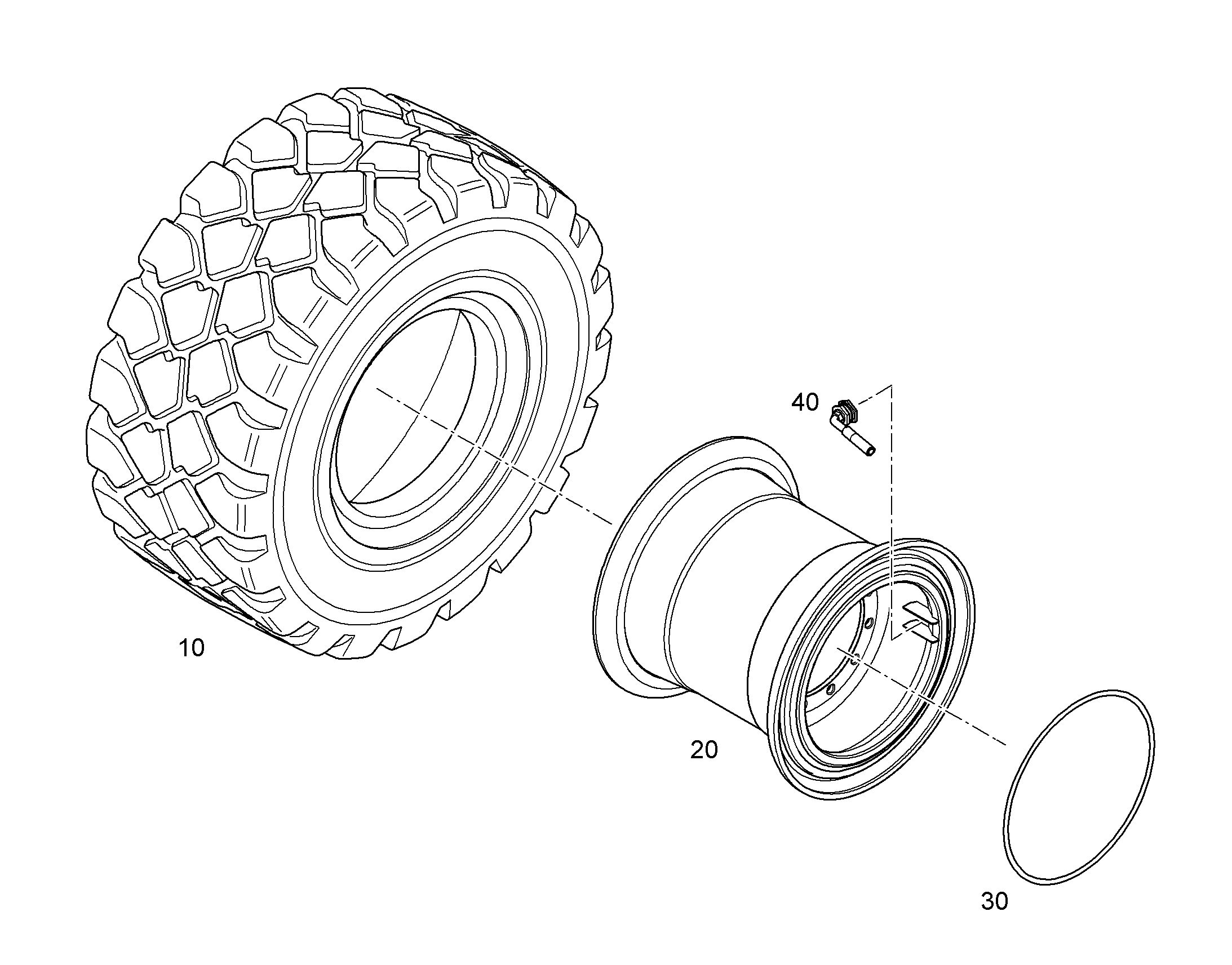 КОМПЛЕКТ ШИН TRELLEBORG 750/65 R 25 11320723 LIEBHERR