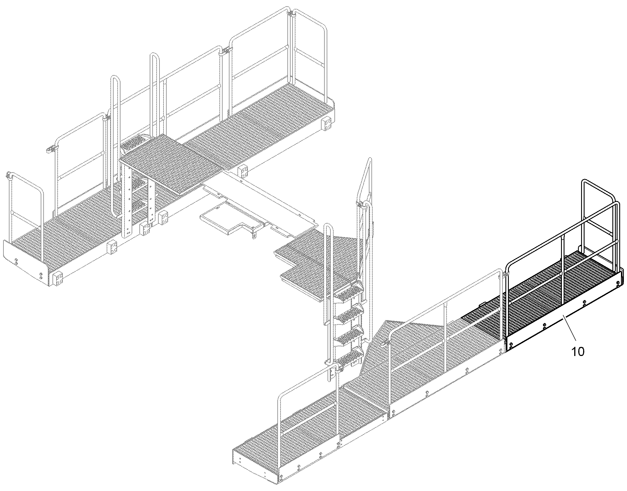 ПЛАТФОРМА - ПОВ. ПЛАТФОРМА 94001643 LIEBHERR