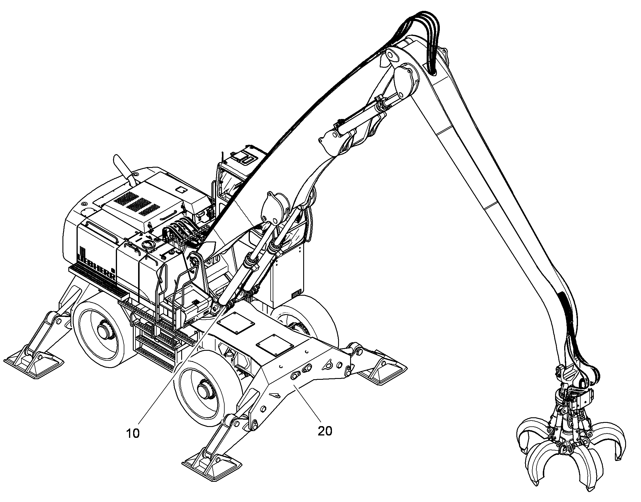 ЭЛЕКТРОУСТАНОВКА ШАССИ 94015750 LIEBHERR