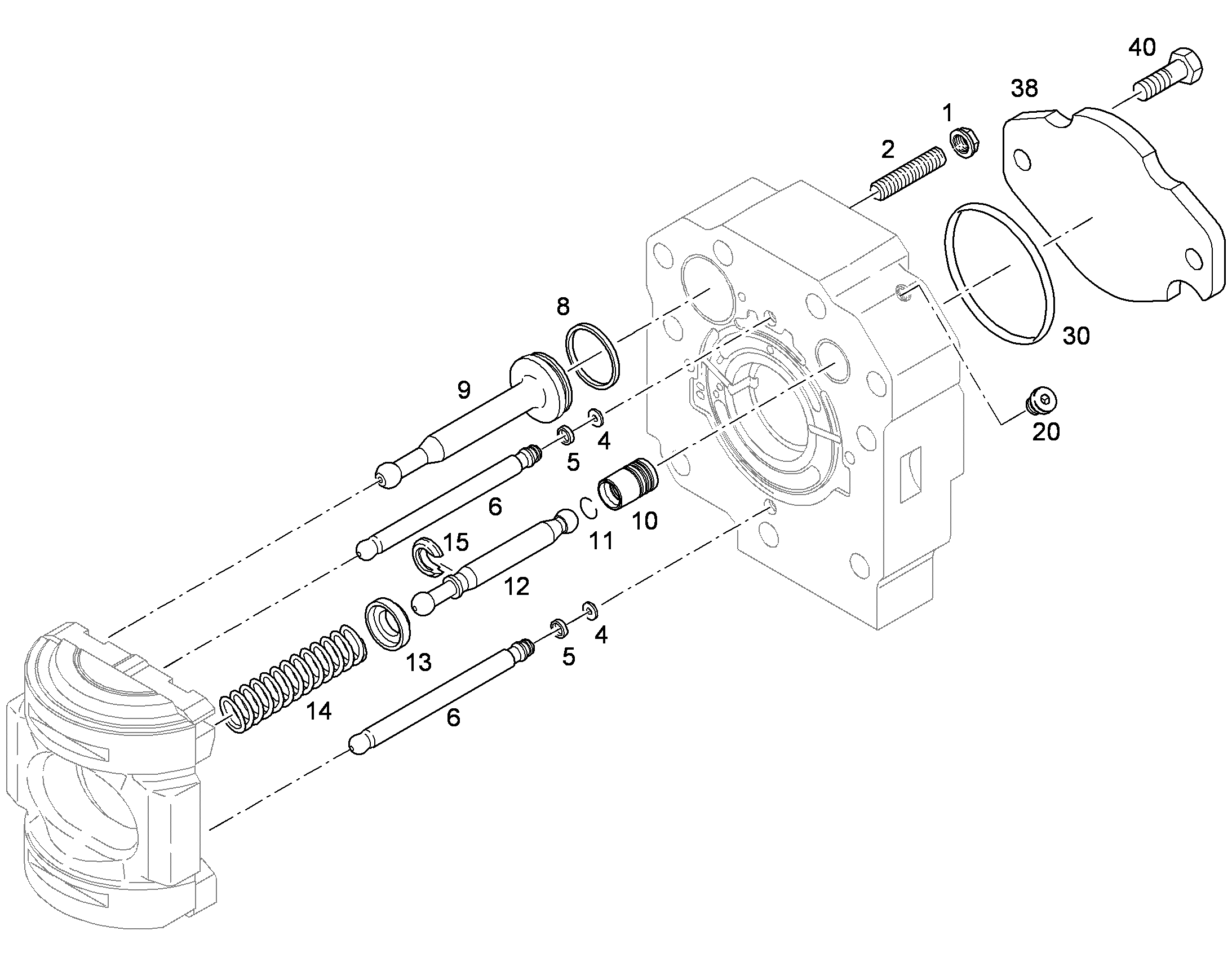 ПРУЖИННОЕ СТОПОРНОЕ КОЛЬЦО DIN 7993 B 16 4601094 LIEBHERR