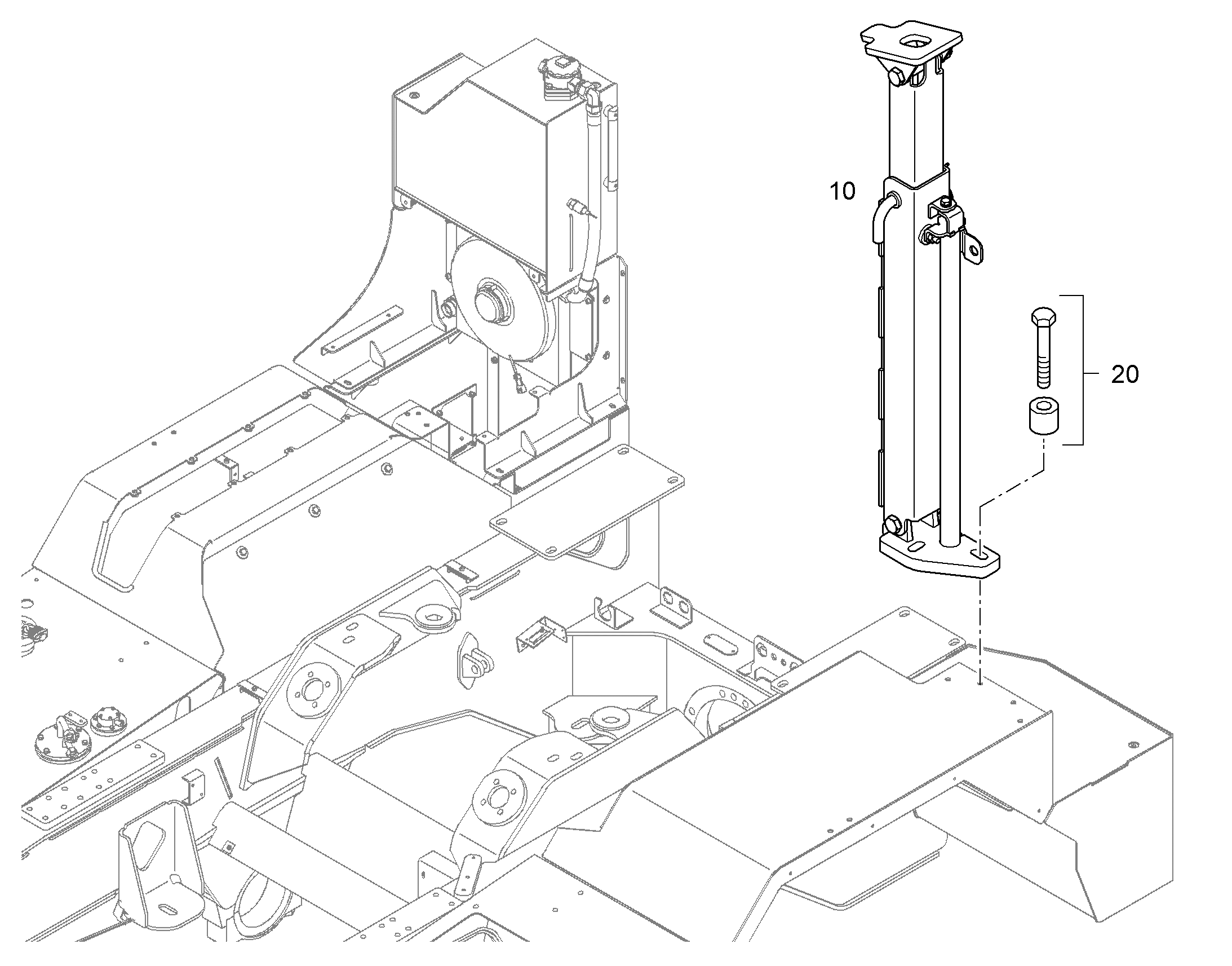 ДЕТАЛИ КРЕПЛЕНИЯ 94017699 LIEBHERR
