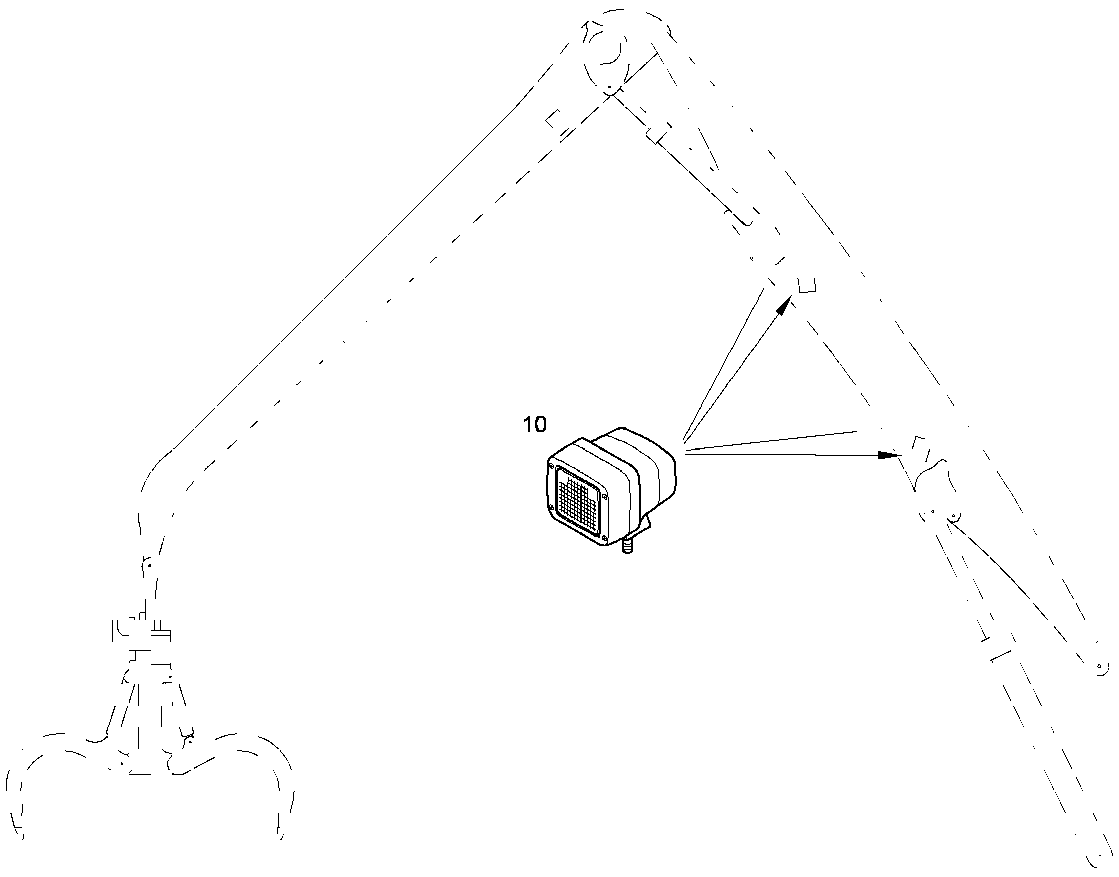 XENON ДОПОЛНИТЕЛЬНАЯ ФАРА 94016624 LIEBHERR