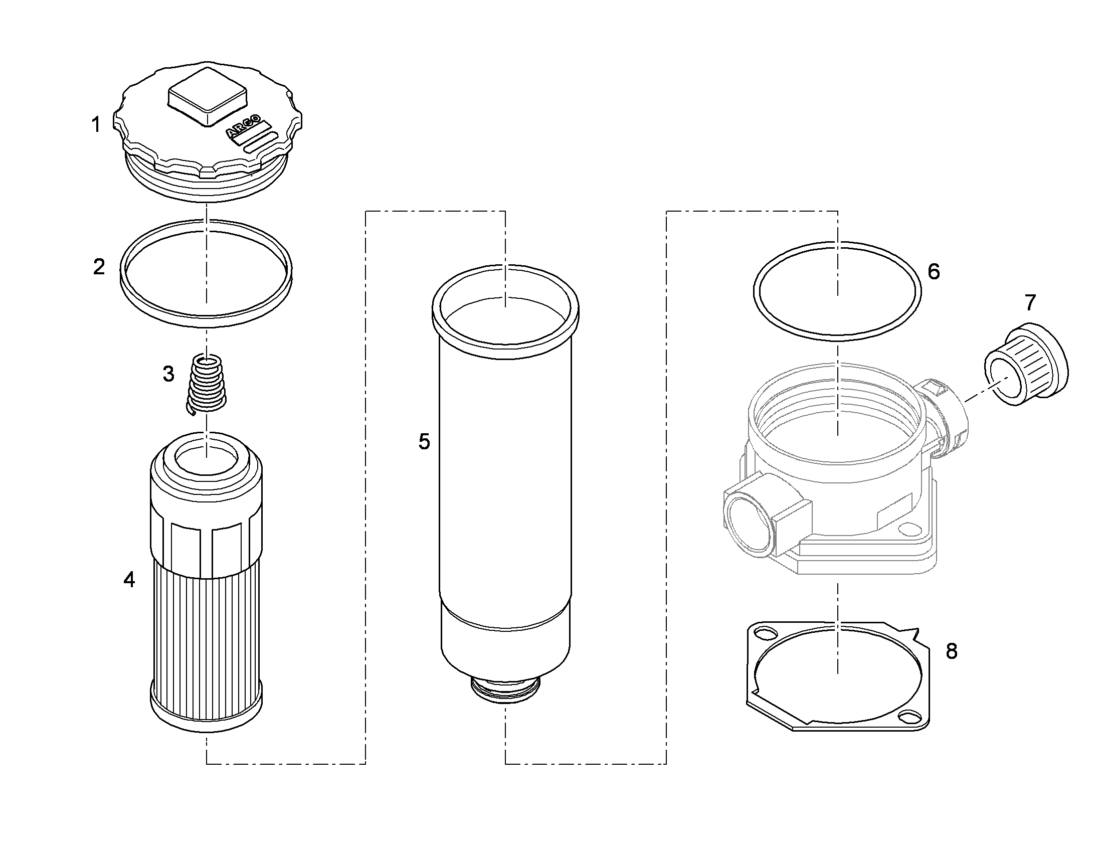ФИЛЬТРУЮЩИЙ ЭЛЕМЕНТ 30µm 10814347 LIEBHERR