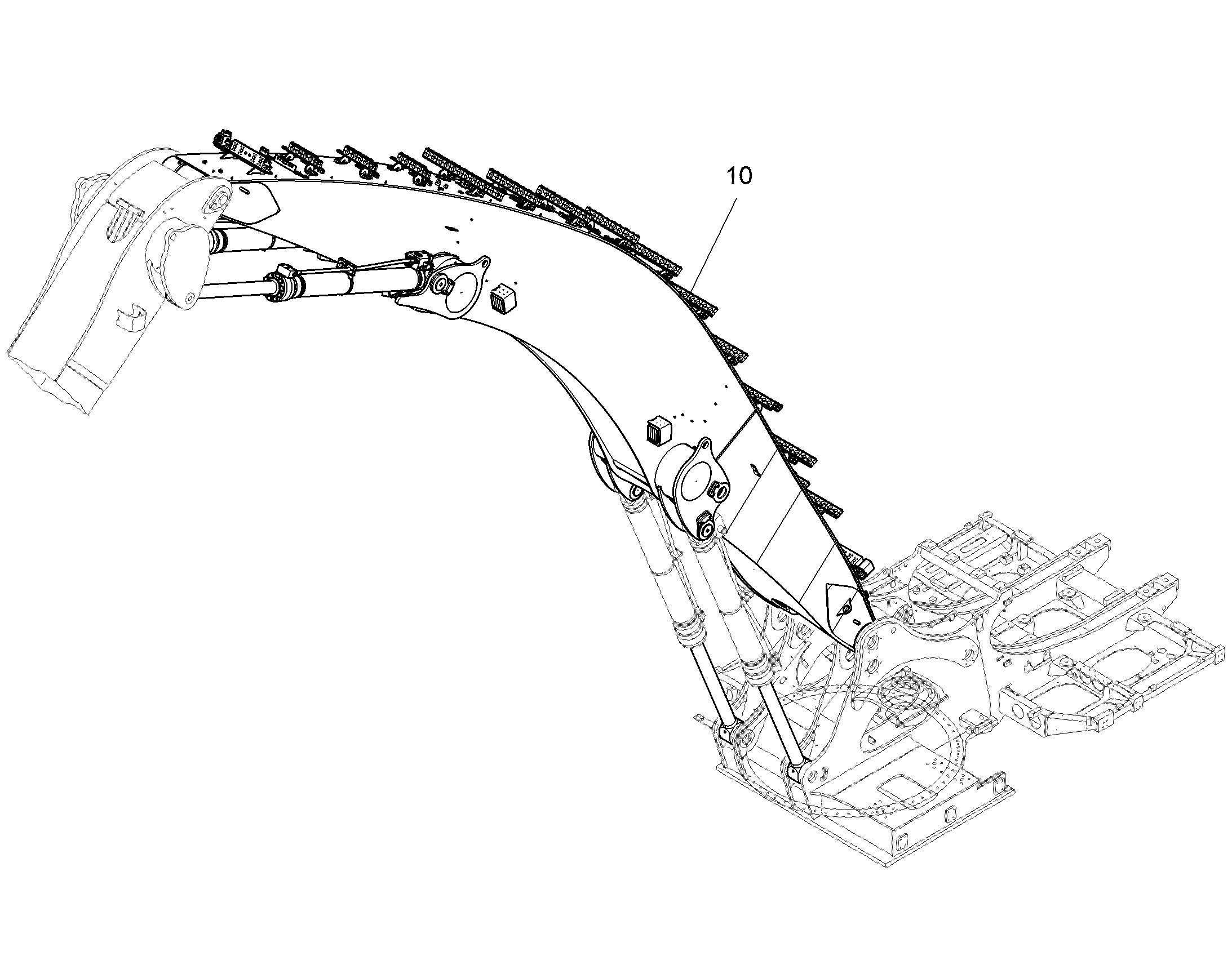 ПРОВОДКА МОНТАЖНЫЙ НАБОР AHS 9646388 LIEBHERR