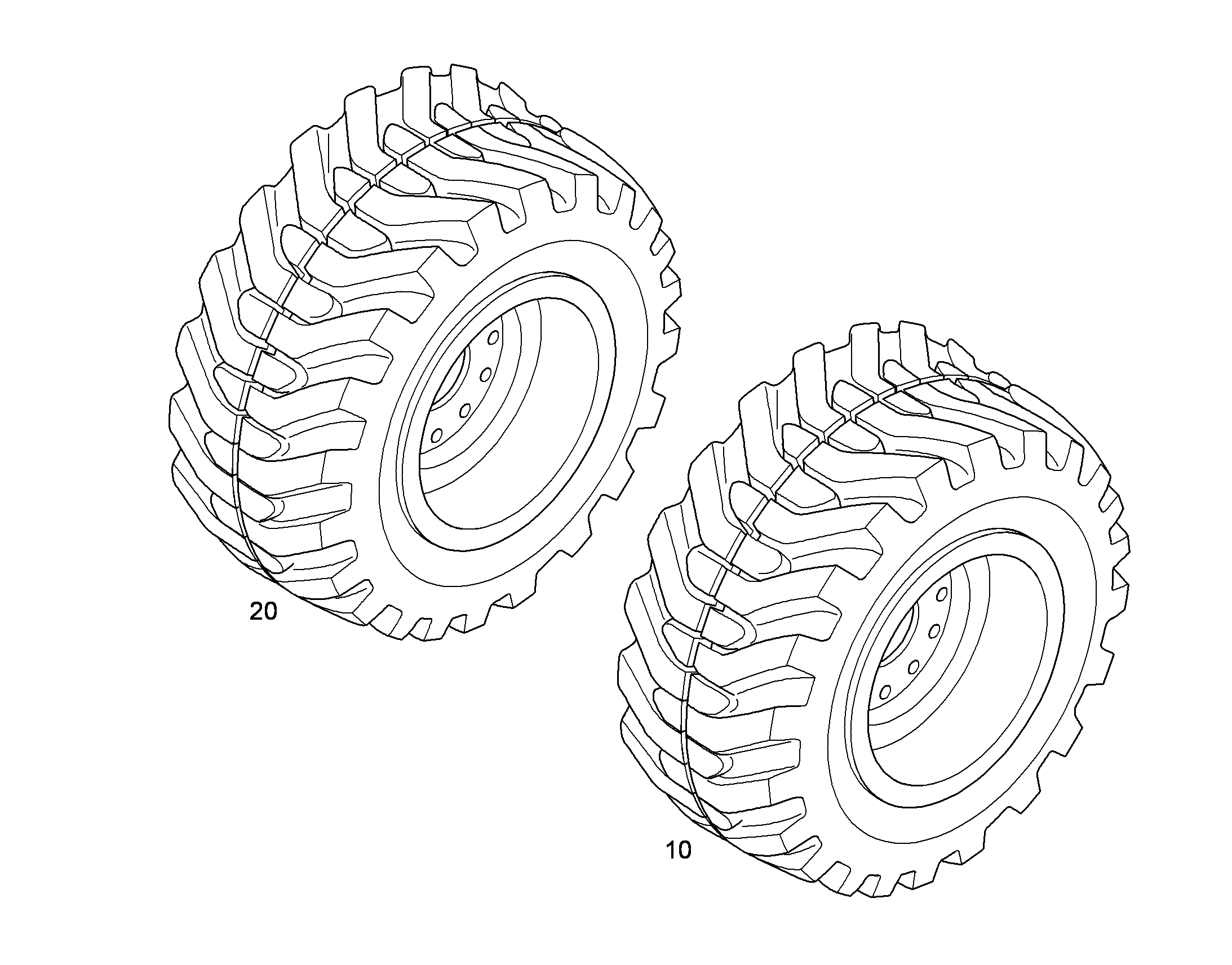 ШИНЫ ПРАВЫЕ 315/80 R22.5 94017916 LIEBHERR