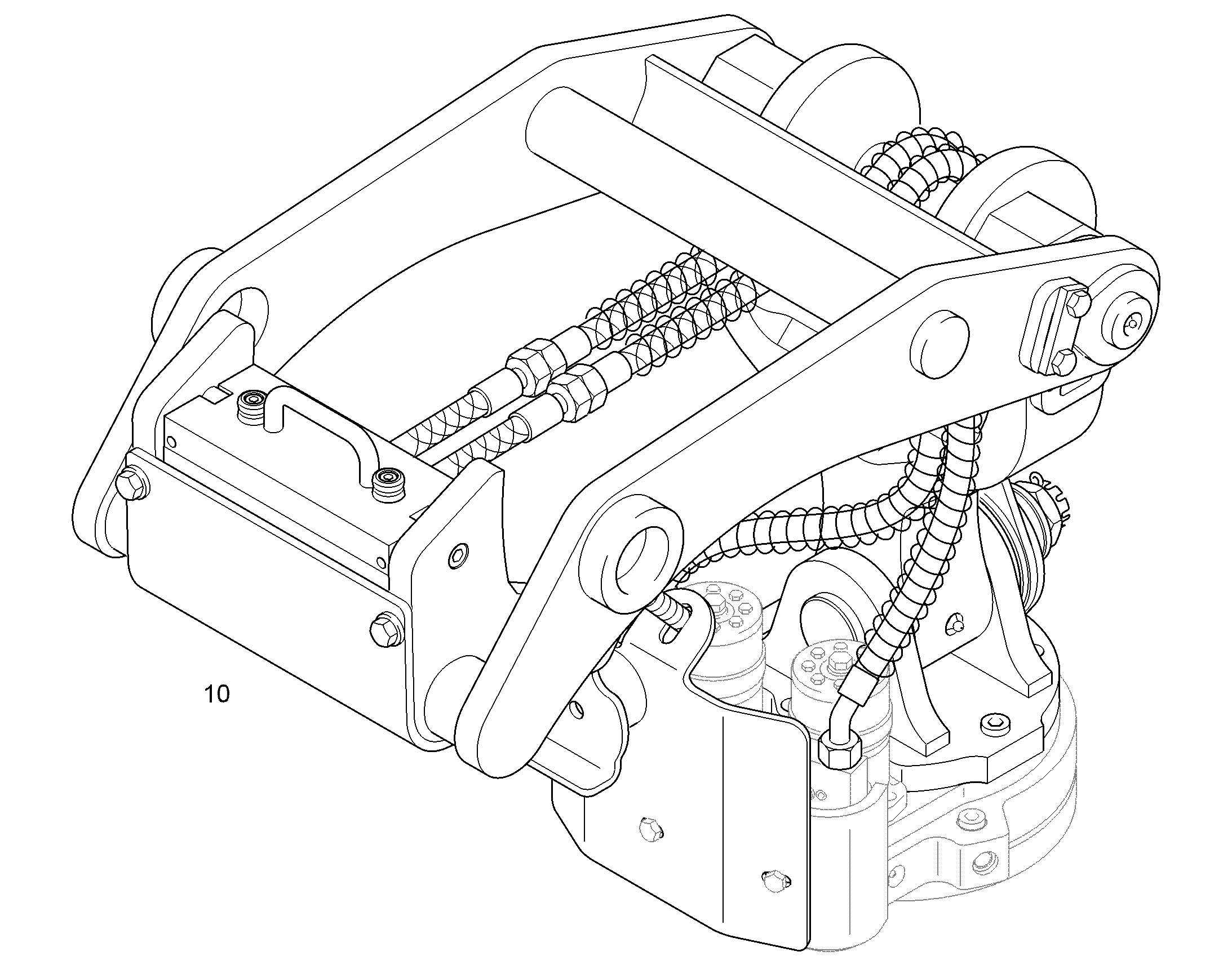 ПОДВЕСКА ДЛЯ LIKUFIX 48 HD 9633771 LIEBHERR