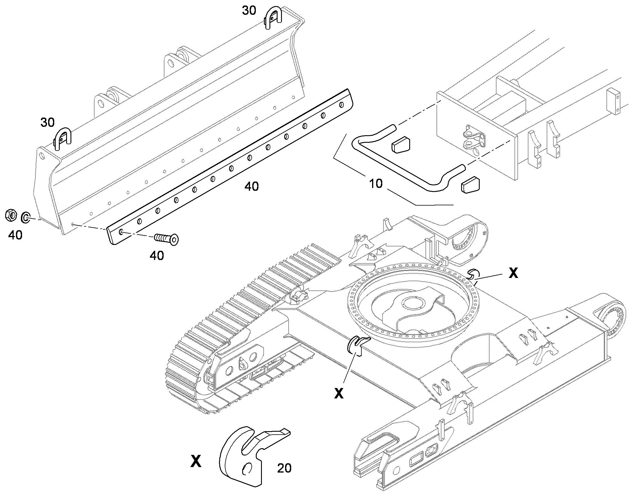 КРЮЧОК 9070520 LIEBHERR