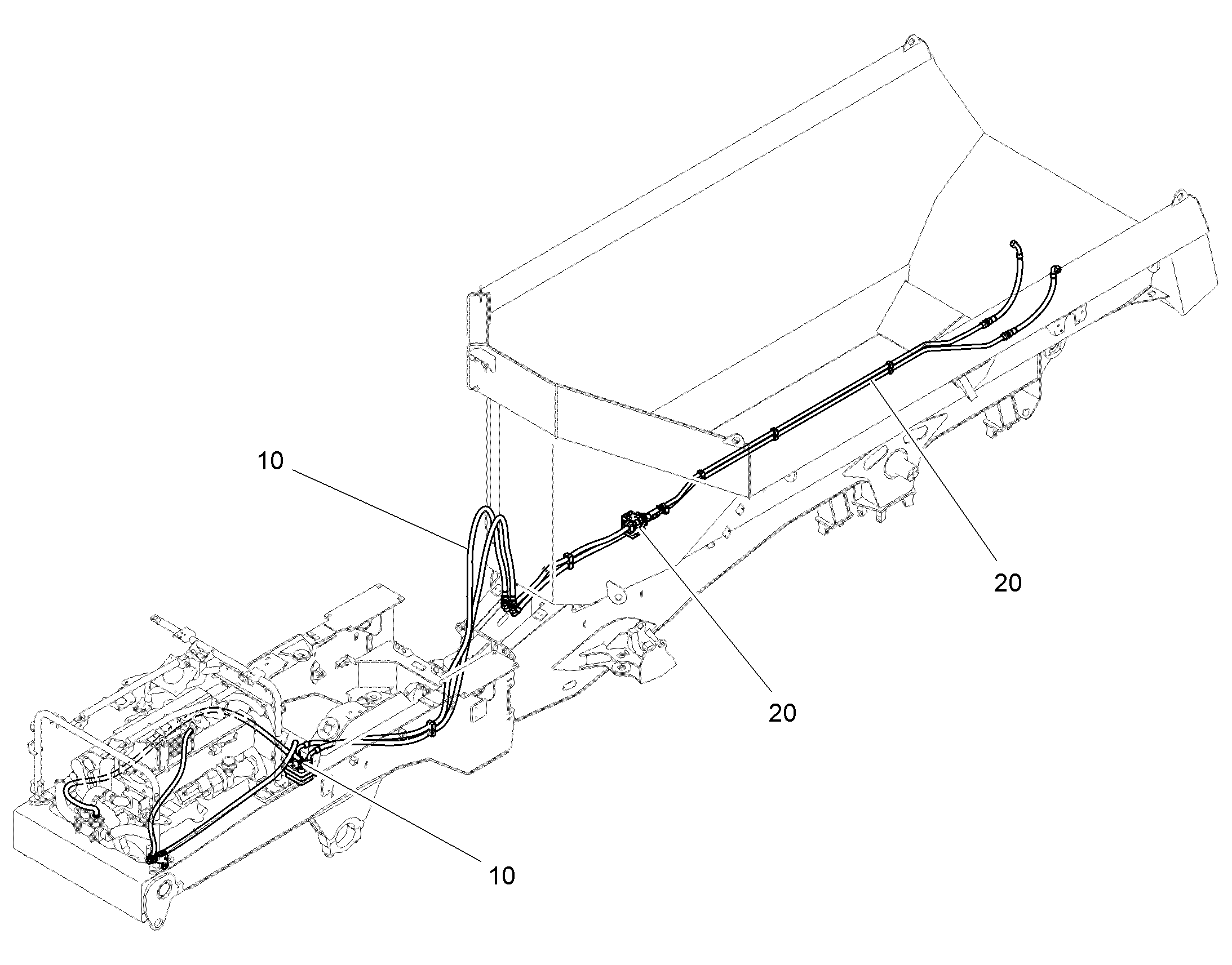 ПРОВОДКА, УСТАНОВКА 94050198 LIEBHERR