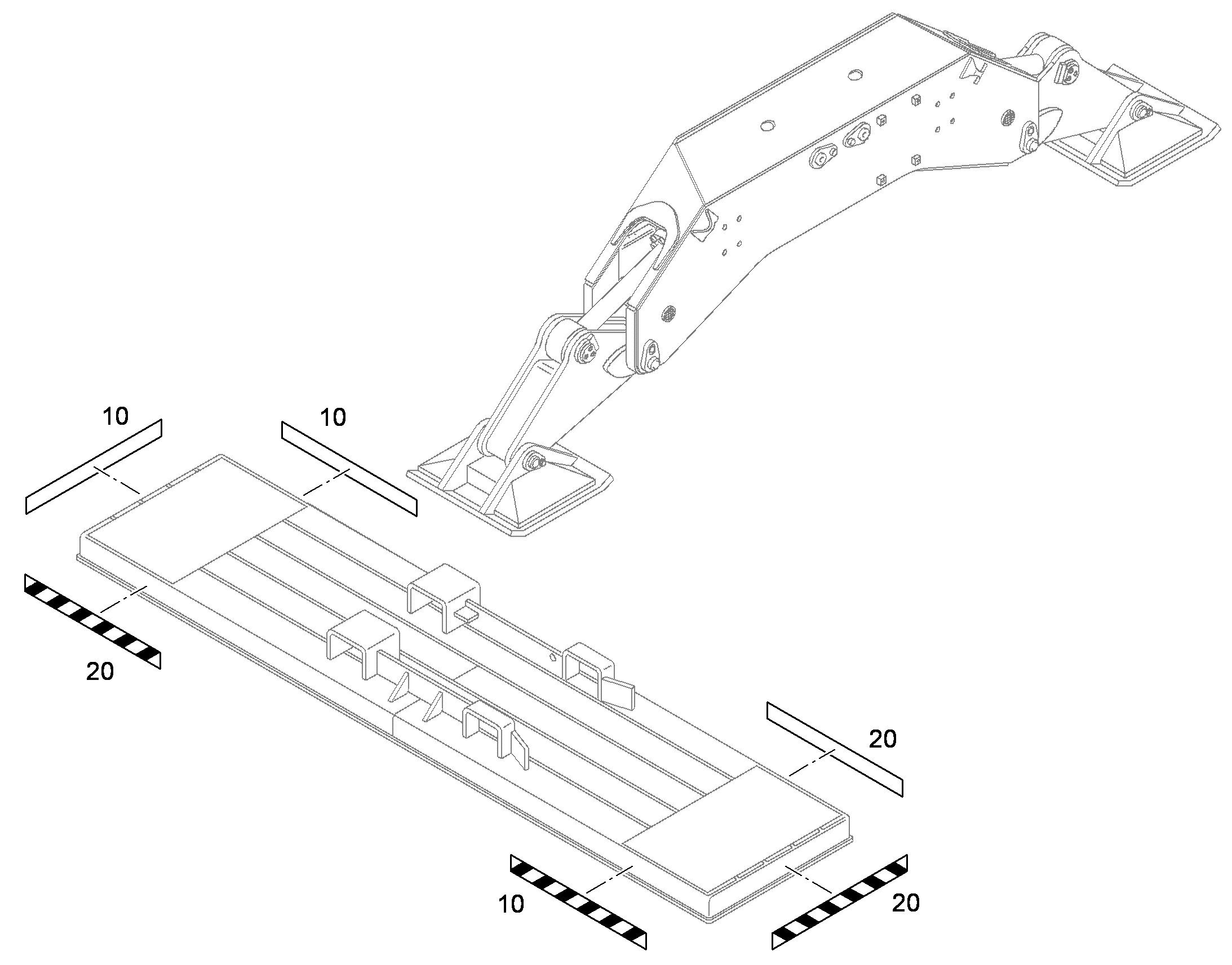 ДОРАБОТКА 565,7mmX120mm 94019910 LIEBHERR