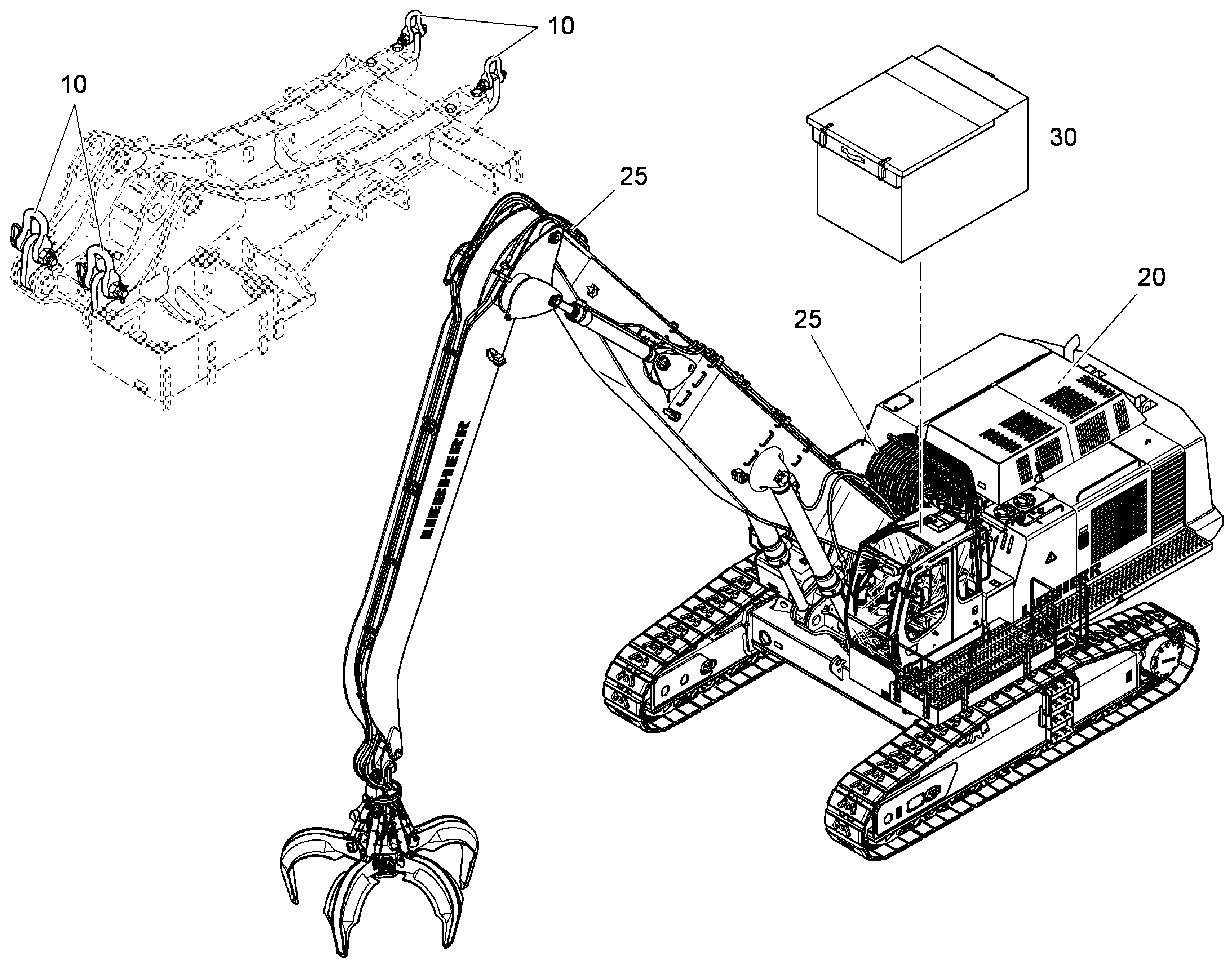 ЭЛЕМЕНТЫ ЗАПИРАЮЩИЕ 94012351 LIEBHERR