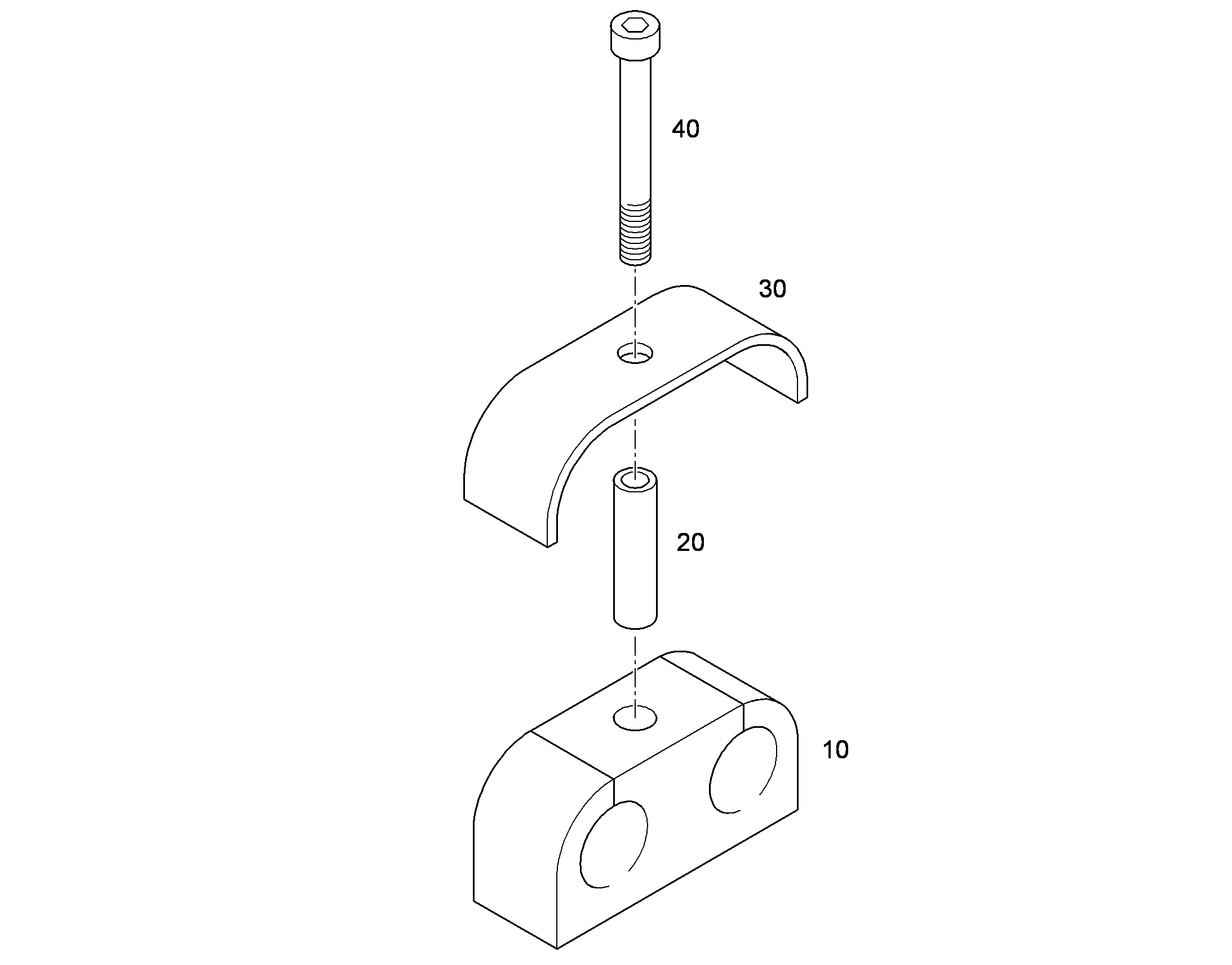 СКОБА HRBGS 3 G 22 22 10800436 LIEBHERR