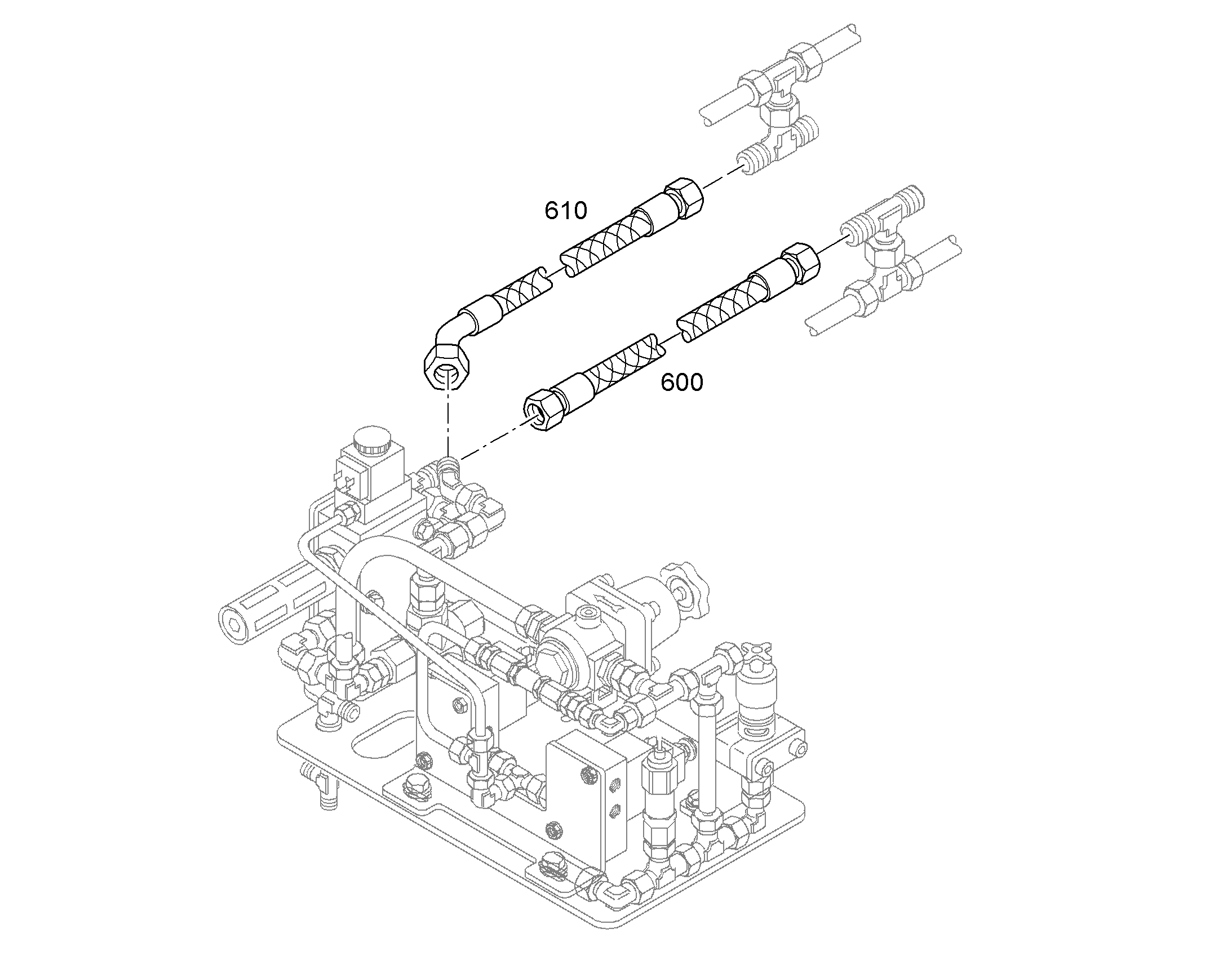 ШЛАНГ 16X370 7407956 LIEBHERR