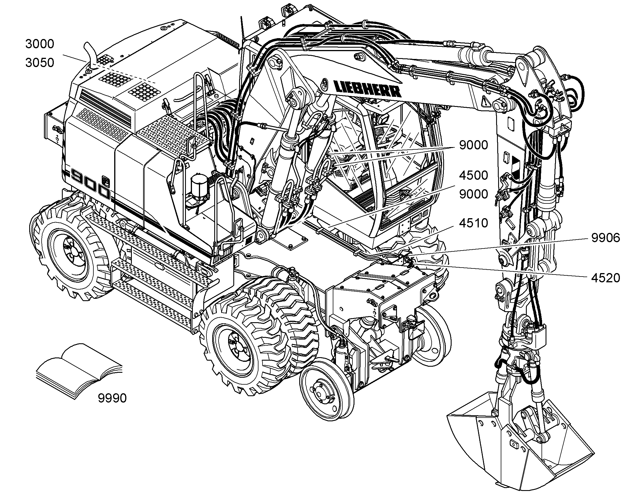 КЛАПАНЫ И ОБСЛУЖИВАНИЕ 94016901 LIEBHERR