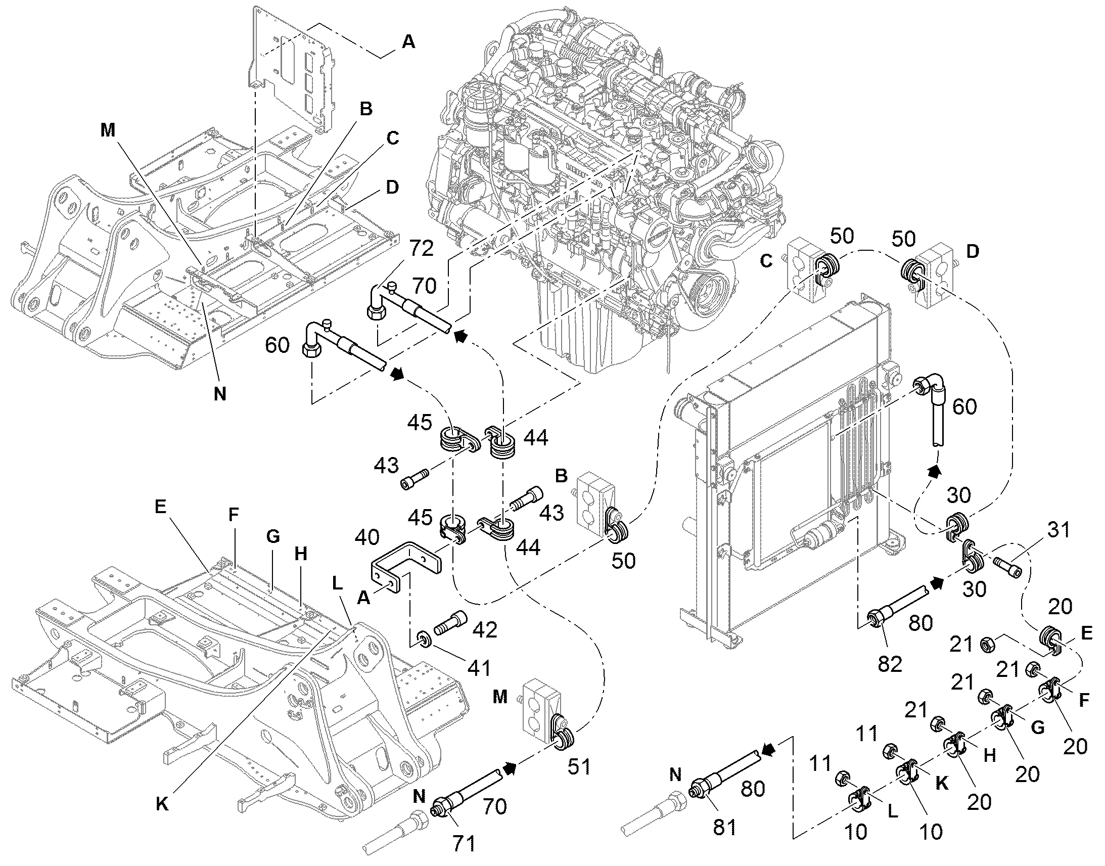 АРМАТУРА ЗАПРАВОЧНАЯ 7029205 LIEBHERR