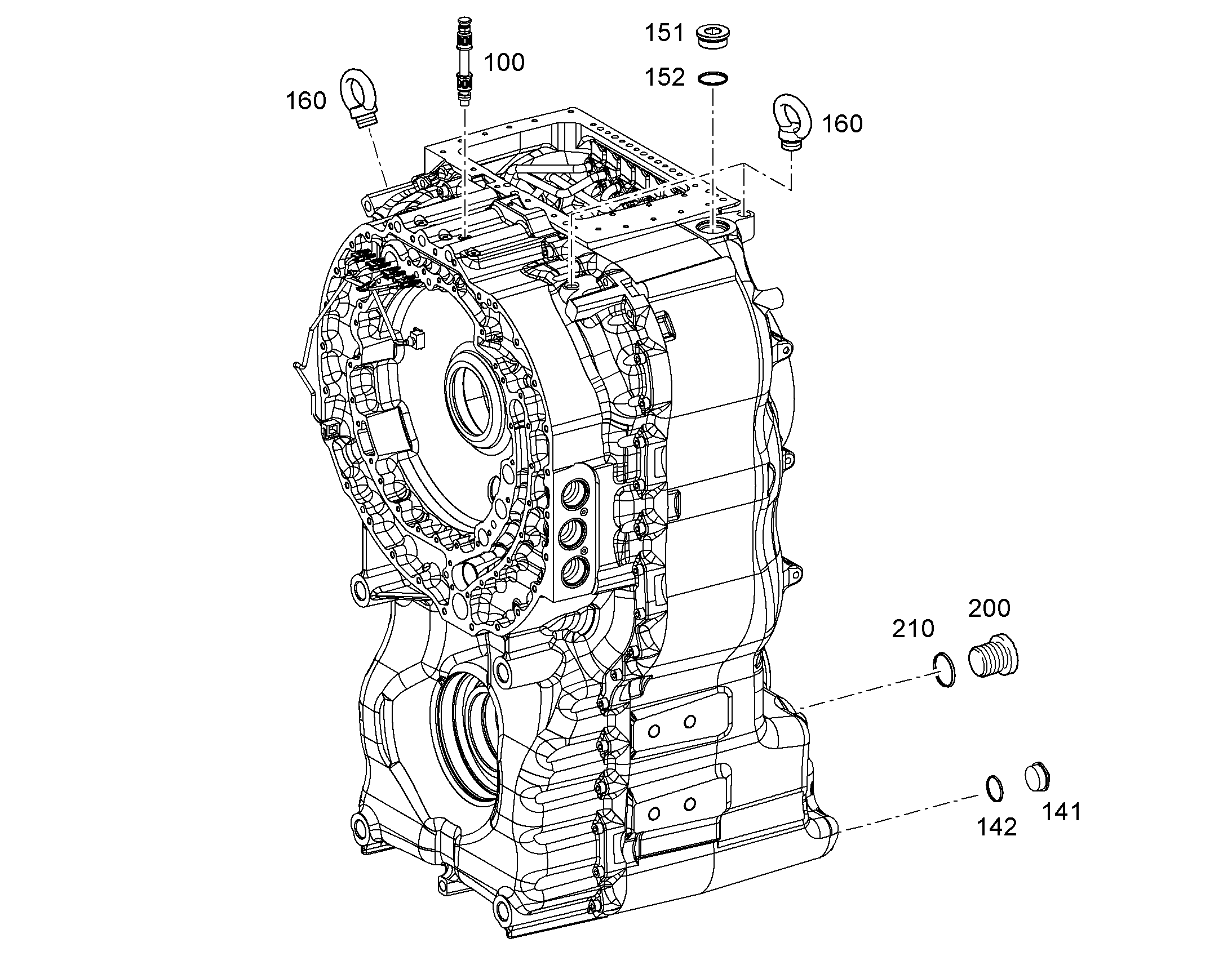 ЗАГЛУШКА РЕЗЬБОВАЯ 11699477 LIEBHERR