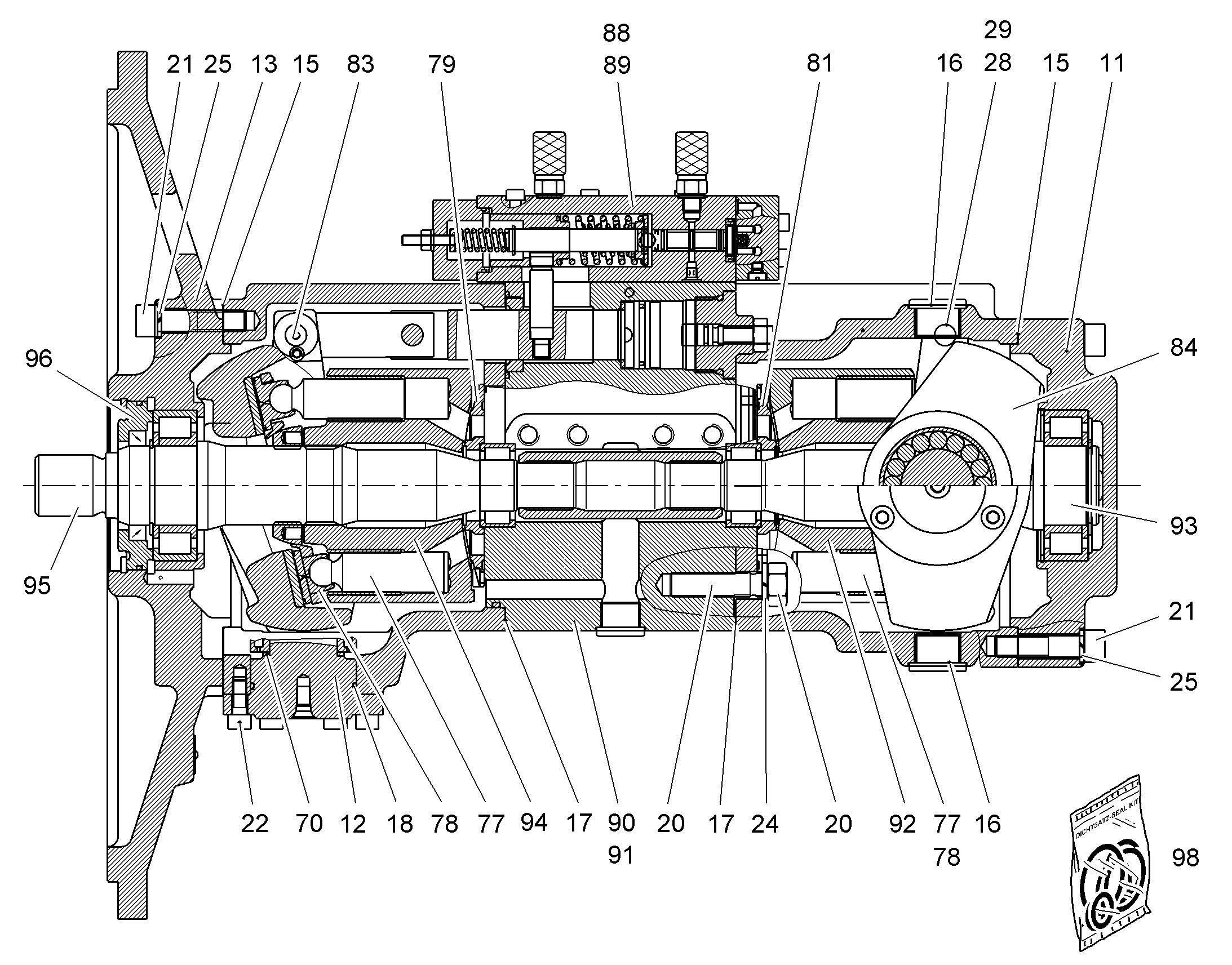 ФЛАНЕЦ СОЕДИНИТЕЛЬНЫЙ 9265803 LIEBHERR