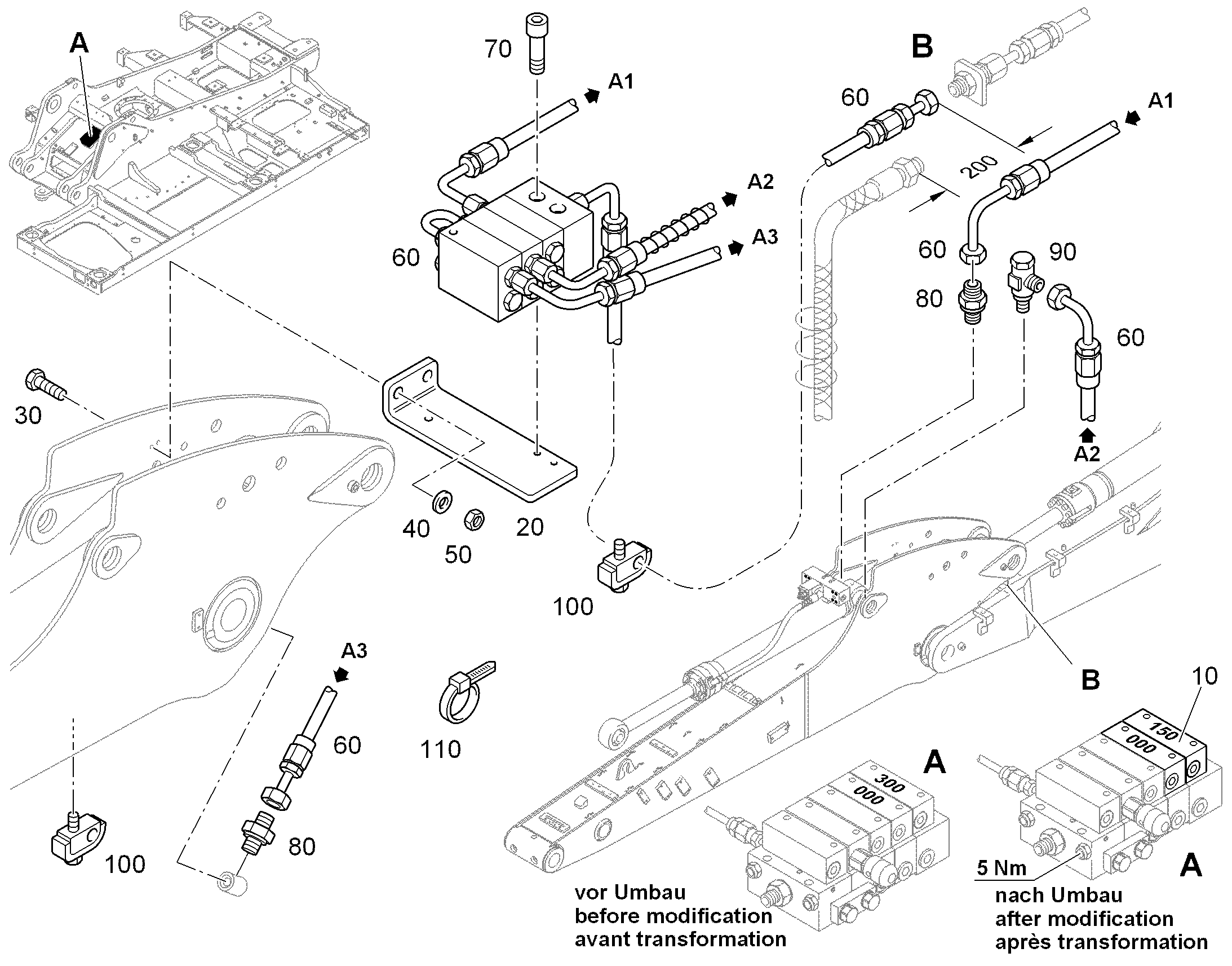 РАСПРЕДЕЛИТЕЛЬ MX-F 3/3 10285363 LIEBHERR