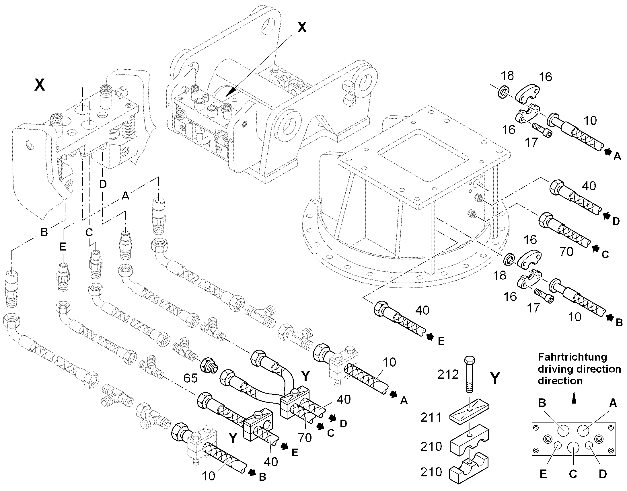 ШЛАНГ 20X800 11003941 LIEBHERR