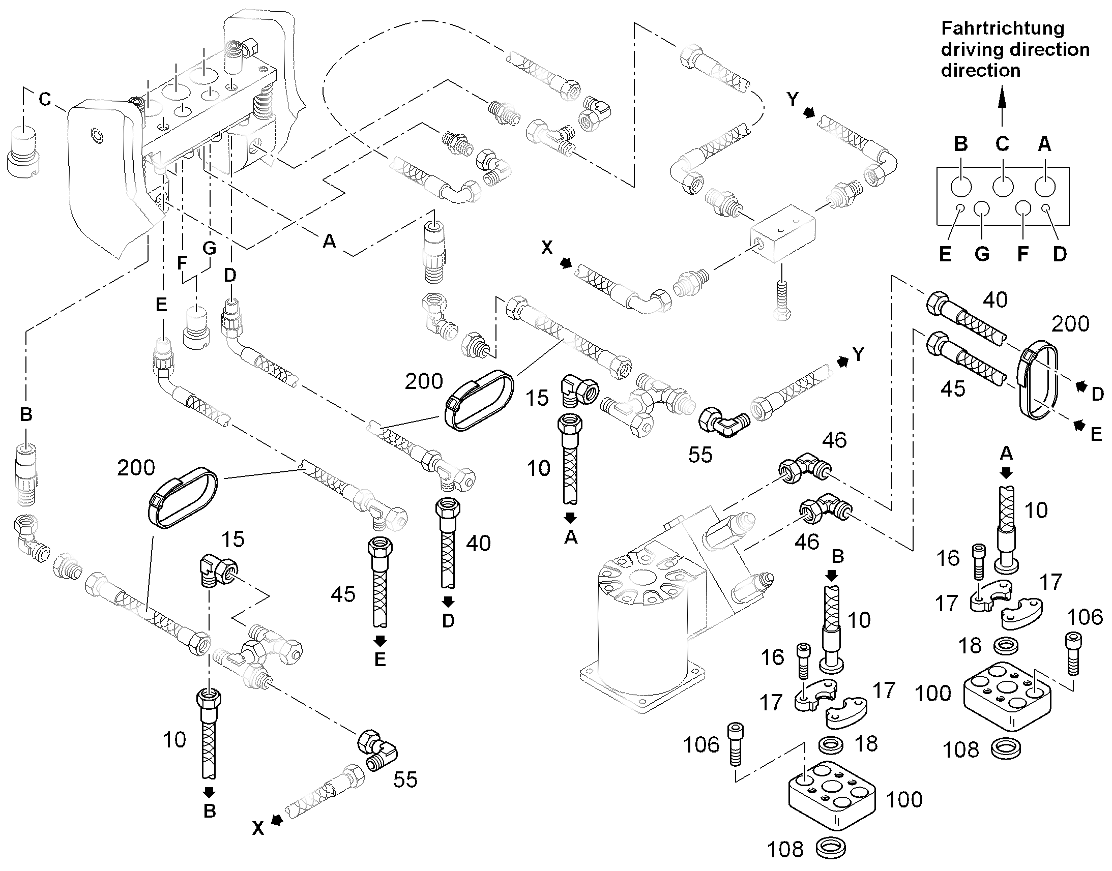 ШЛАНГ 25X470 10814772 LIEBHERR