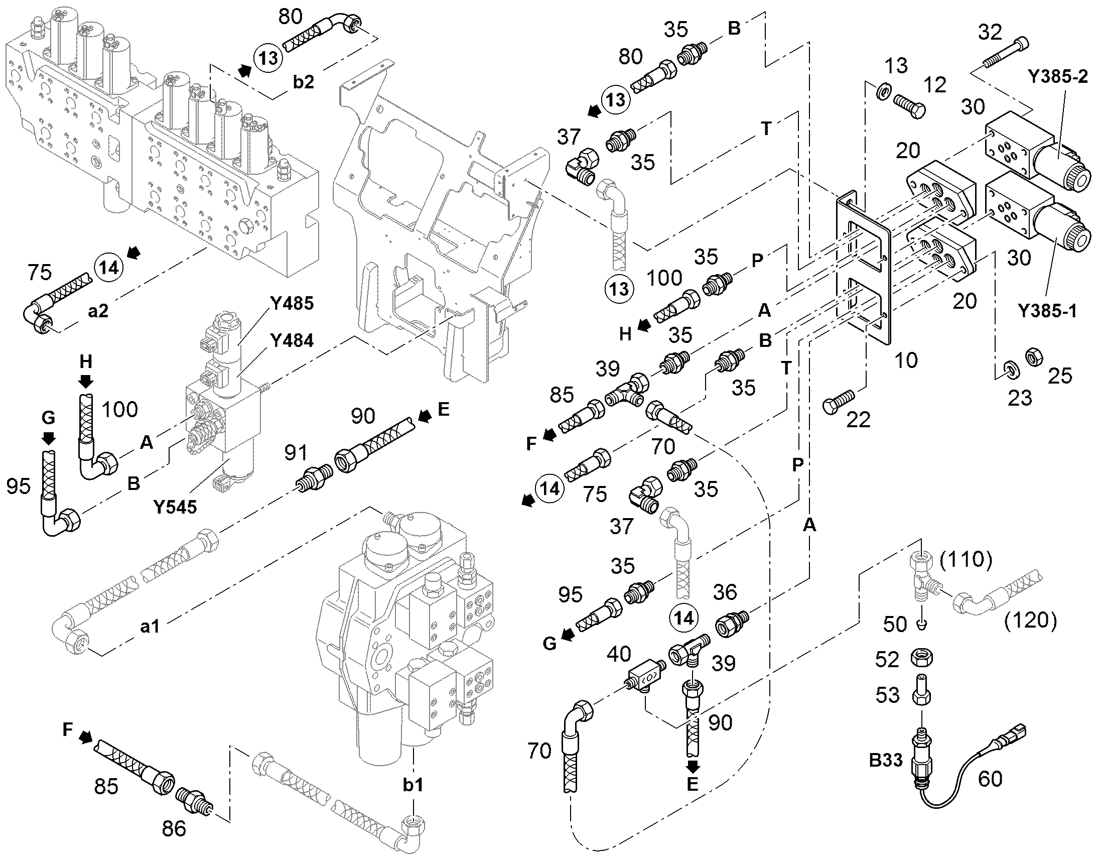 КЛАПАН ХОДОВОЙ 10814345 LIEBHERR