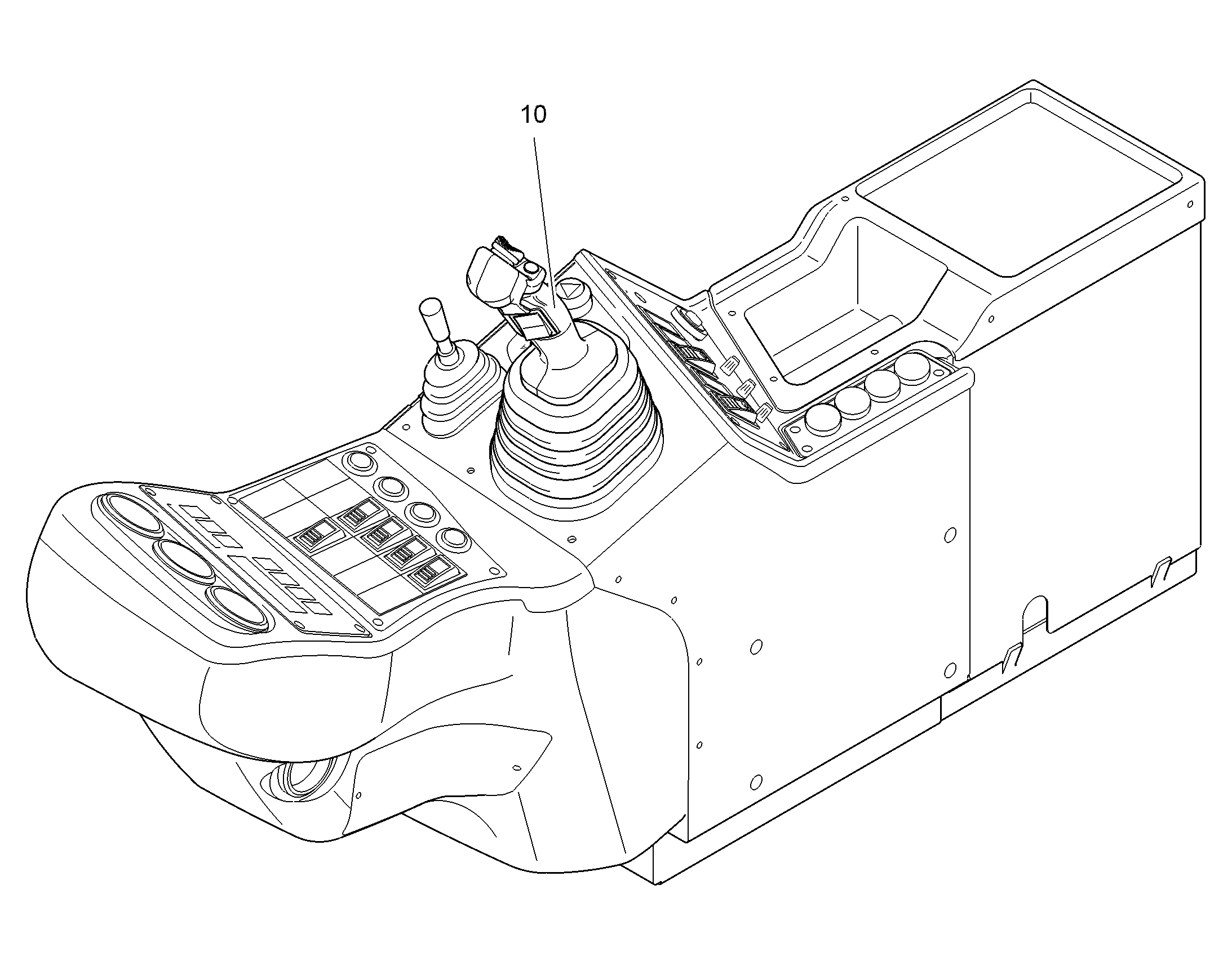 ДЖОЙСТИК РУЛЕВОЕ УПРАВЛЕНИЕ 94035243 LIEBHERR