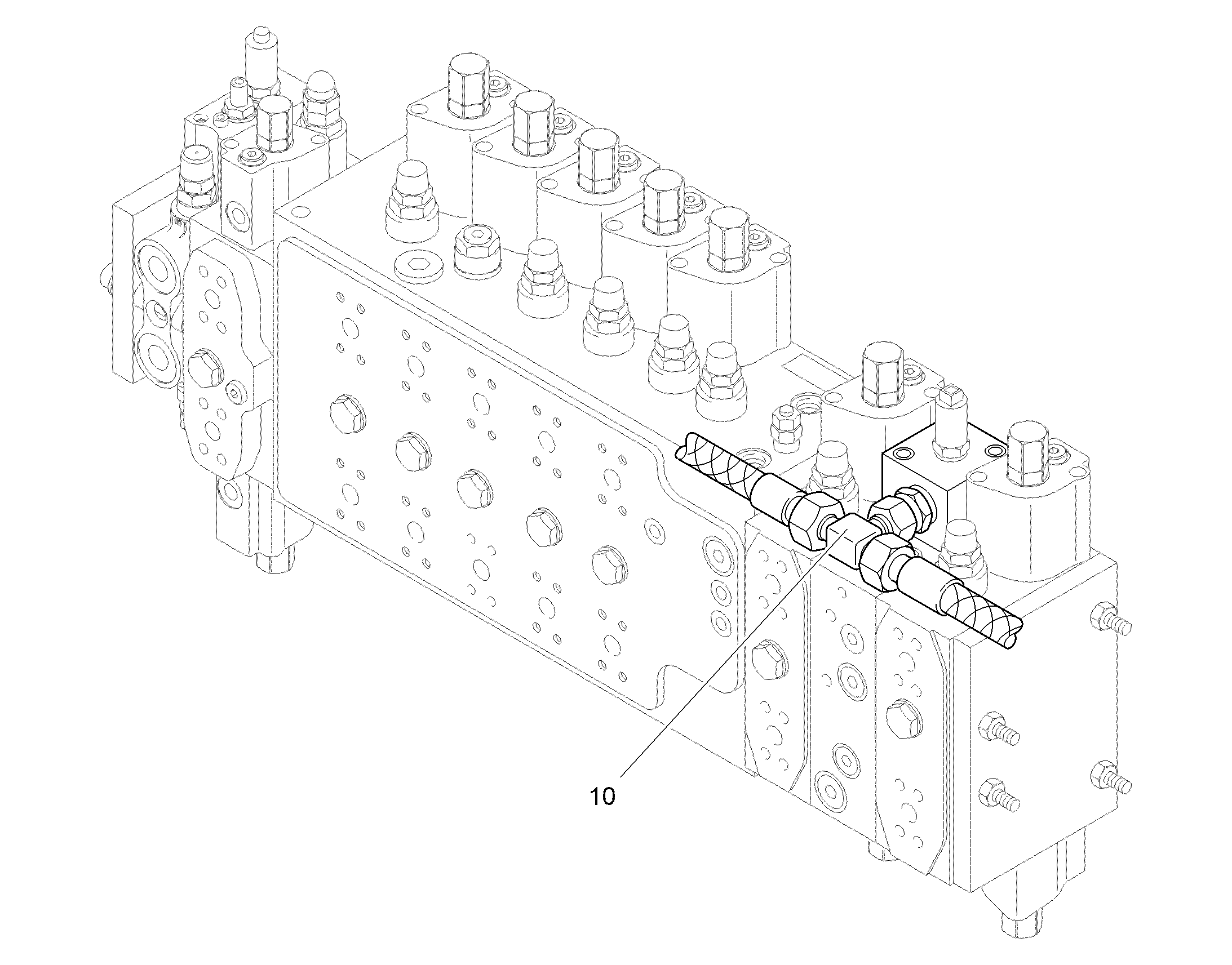ГИДРАВЛИЧЕСКАЯ СИСТЕМА 94022076 LIEBHERR