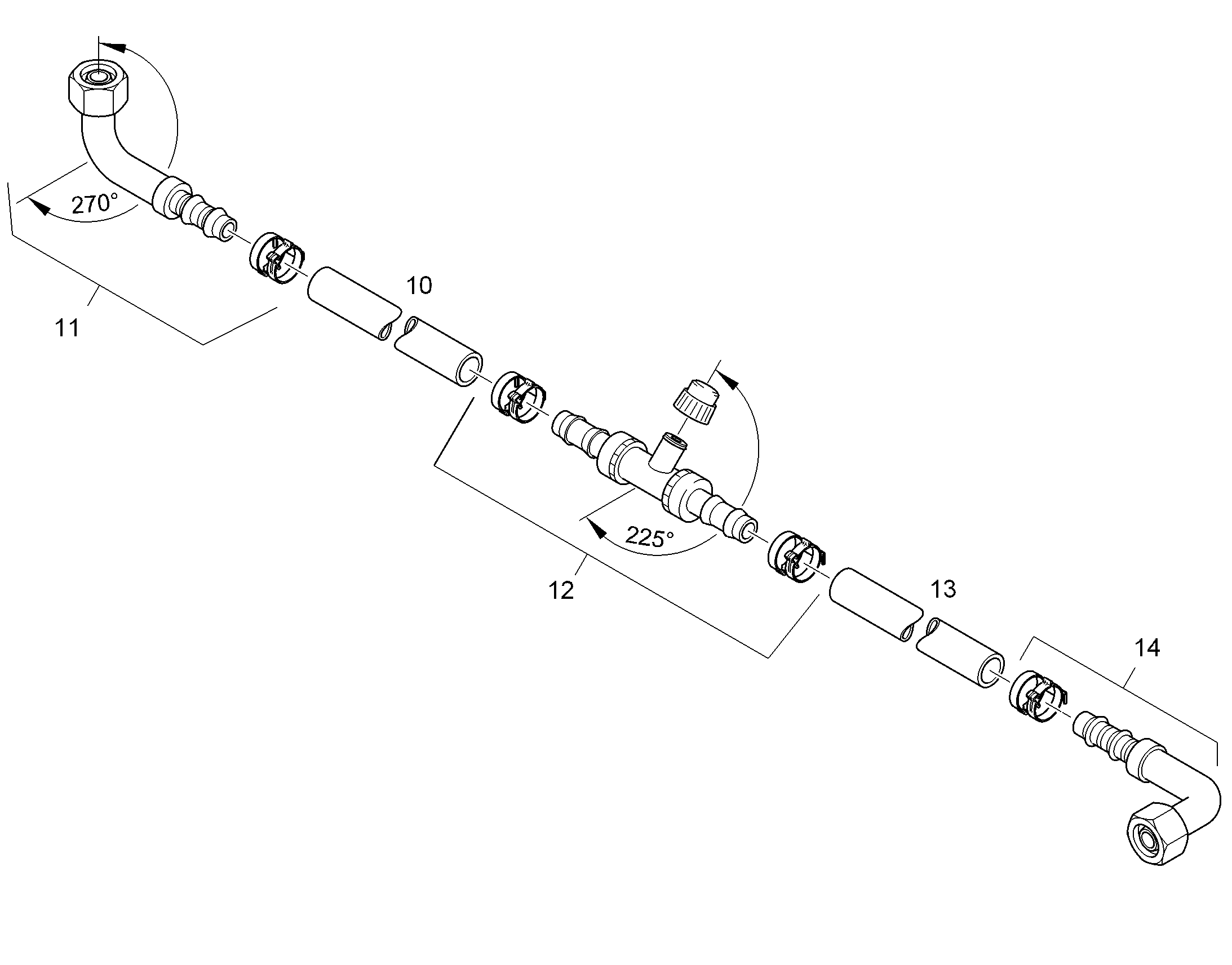 АРМАТУРА DN10 11213648 LIEBHERR