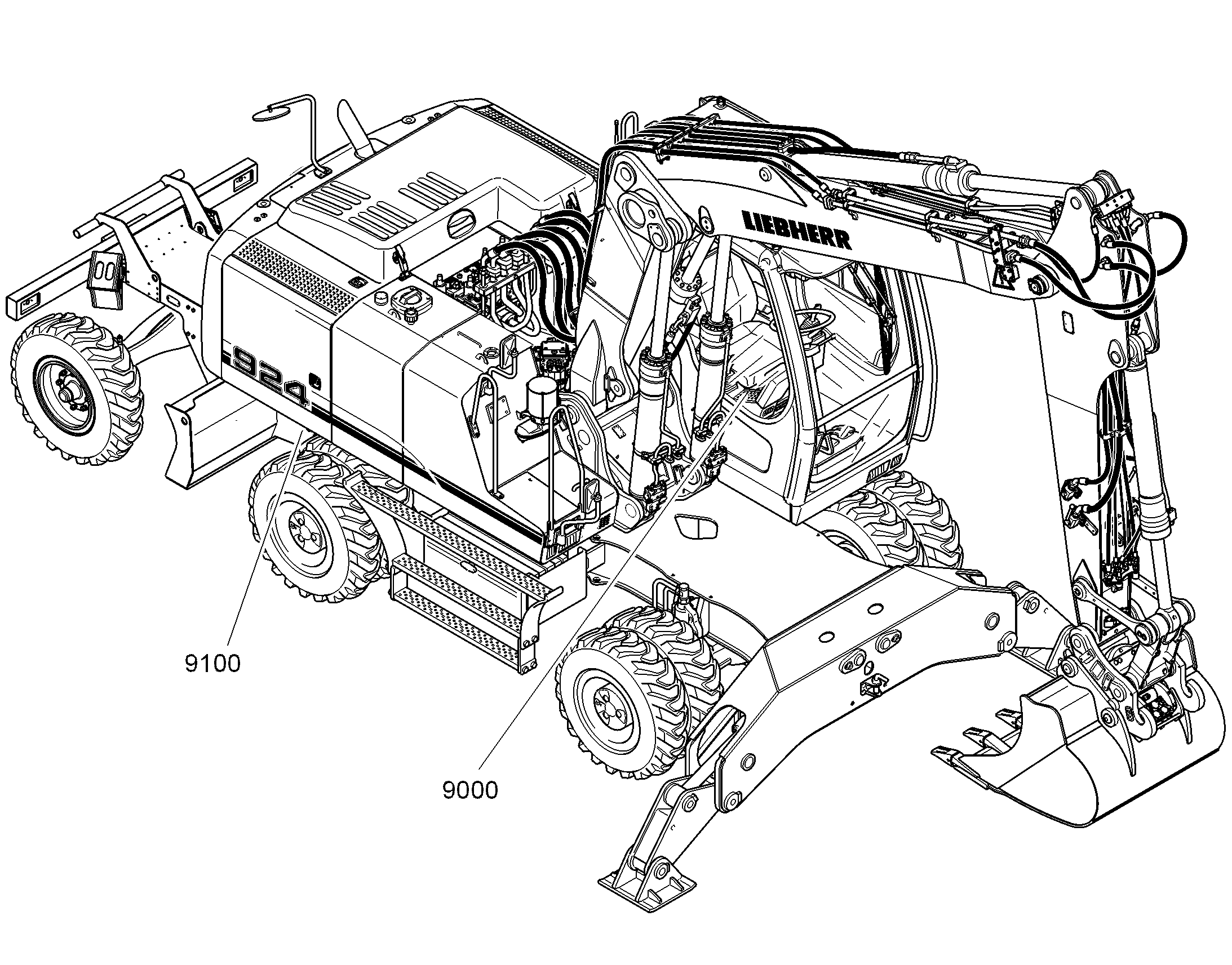 ЭЛЕКТРОУСТАНОВКА ШАССИ 94011811 LIEBHERR