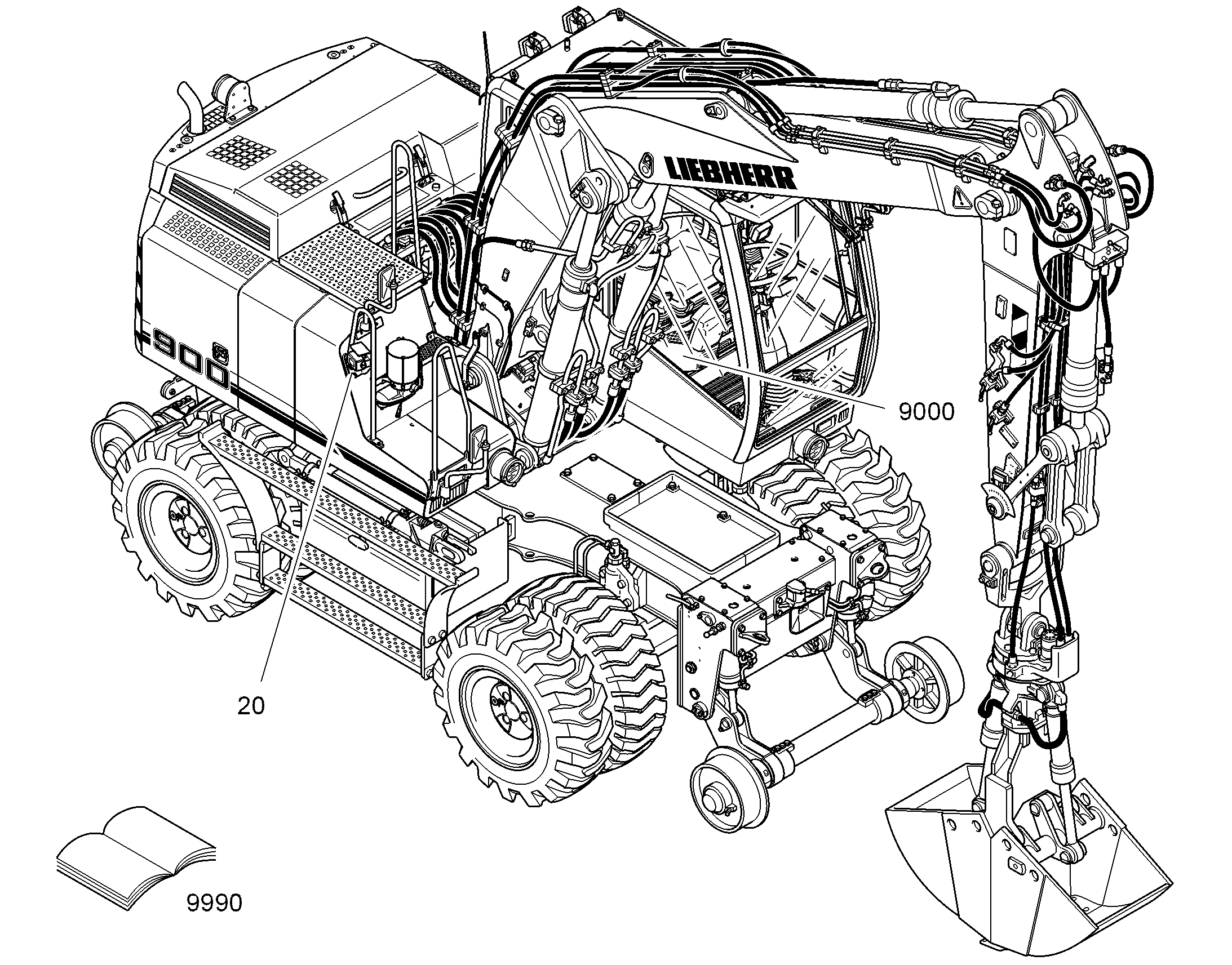 MANUAL A900C-ZW 11008011 LIEBHERR