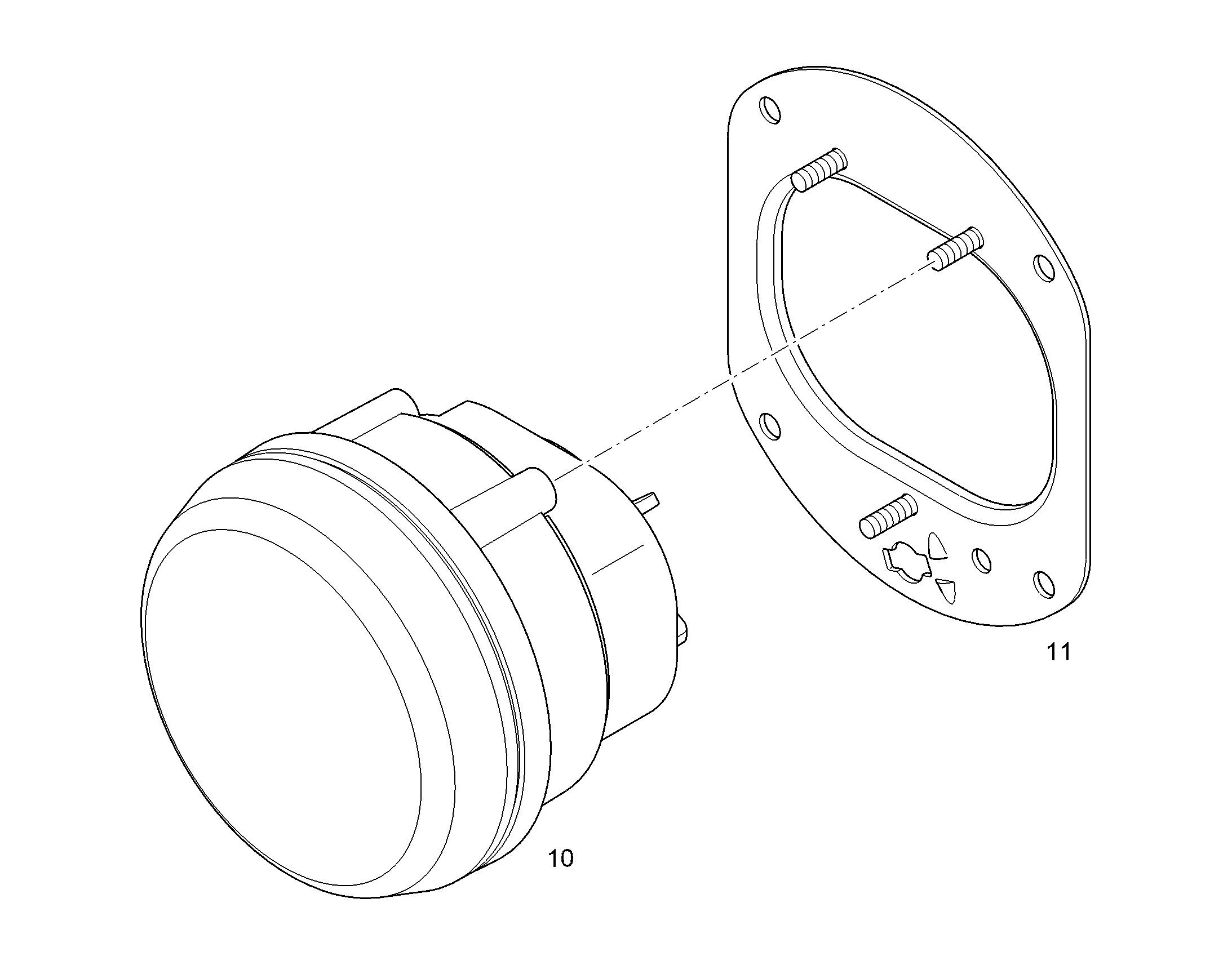 ОГНИ ПРОБЛЕСКОВЫЕ 10800520 LIEBHERR