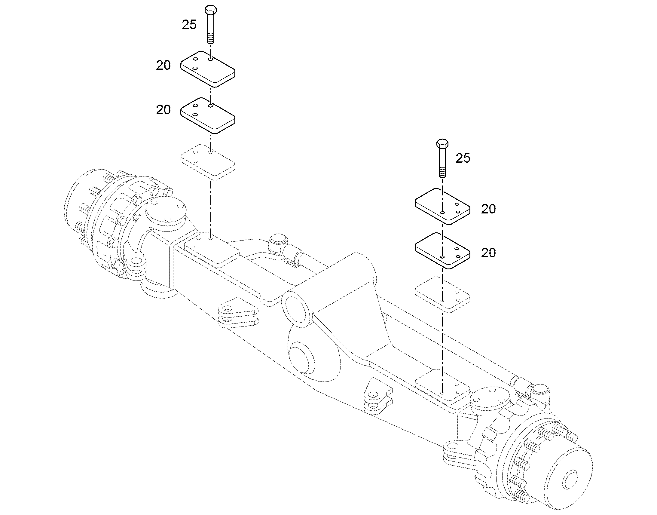 ПЛИТА ПРИЖИМНАЯ 9621605 LIEBHERR