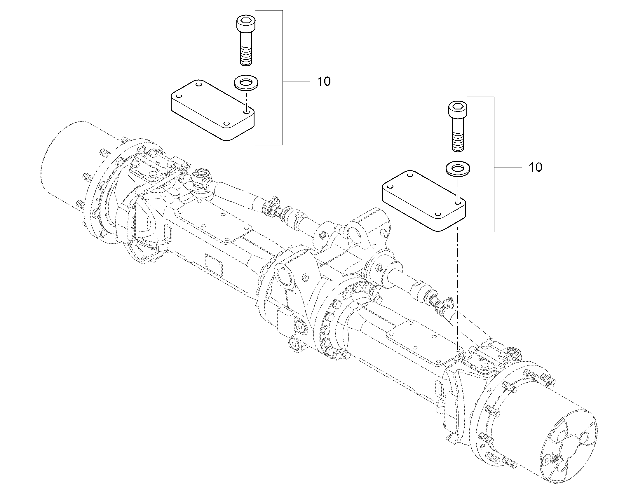 ОГРАНИЧЕНИЕ ХОДА МАЯТНИКОВОЕ 94030258 LIEBHERR