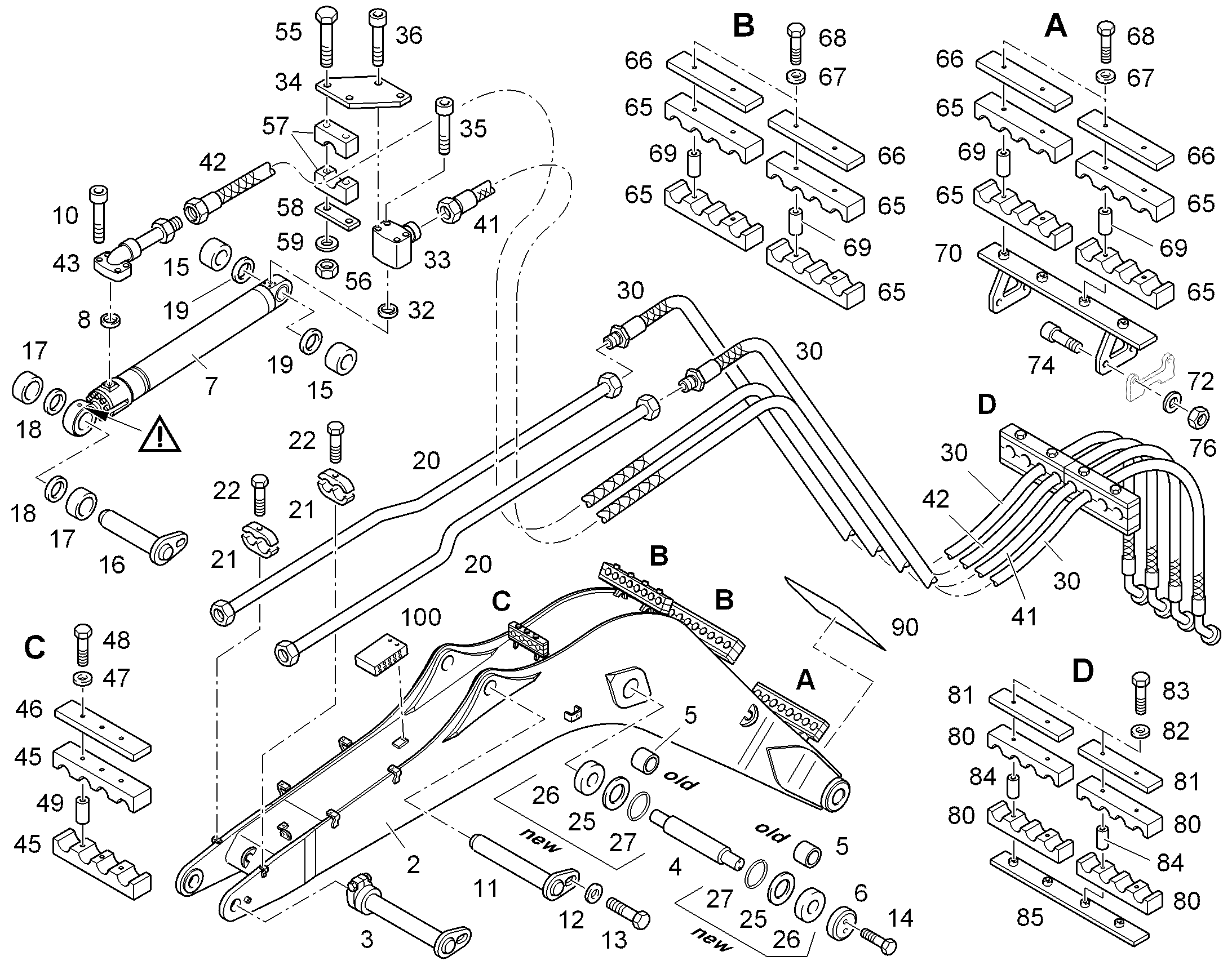 СМАЗОЧНЫЕ ЛИНИИ УСТАНОВКА 9284172 LIEBHERR