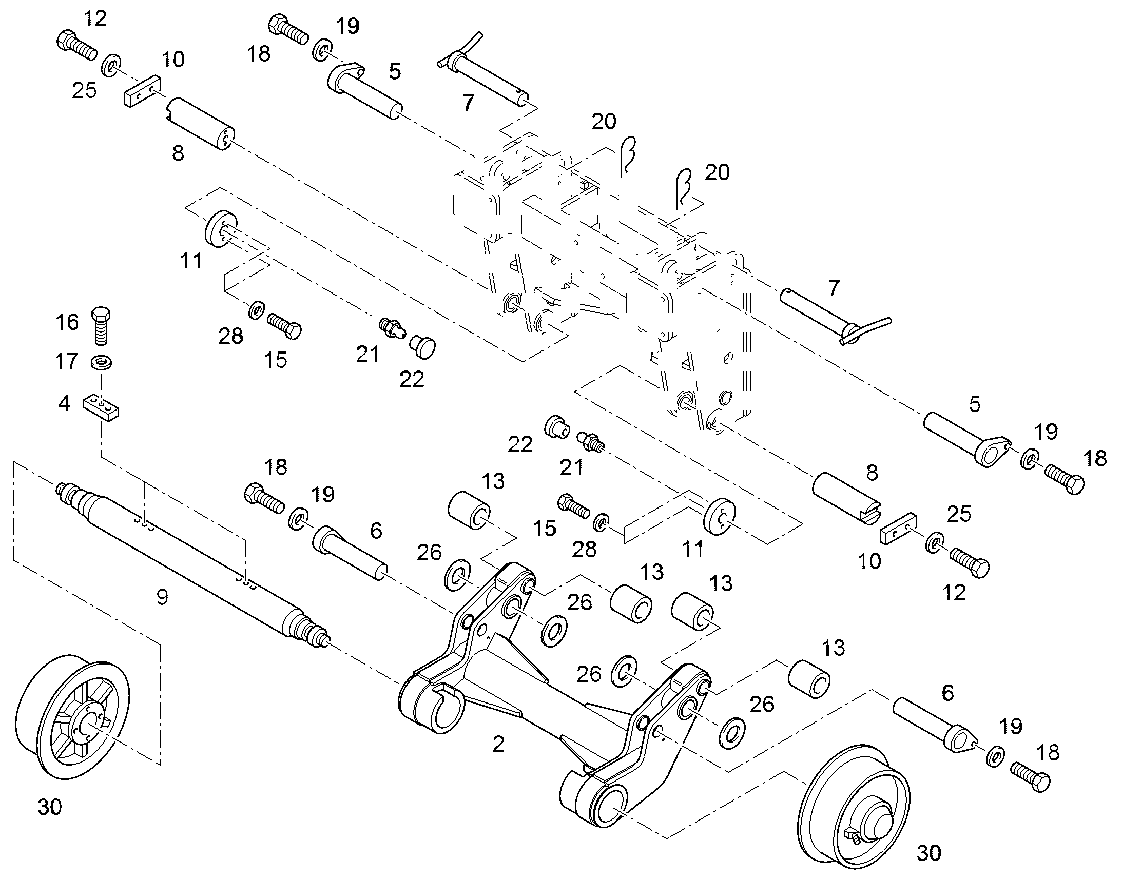 РАМА ПОВОТОТНАЯ 10289832 LIEBHERR