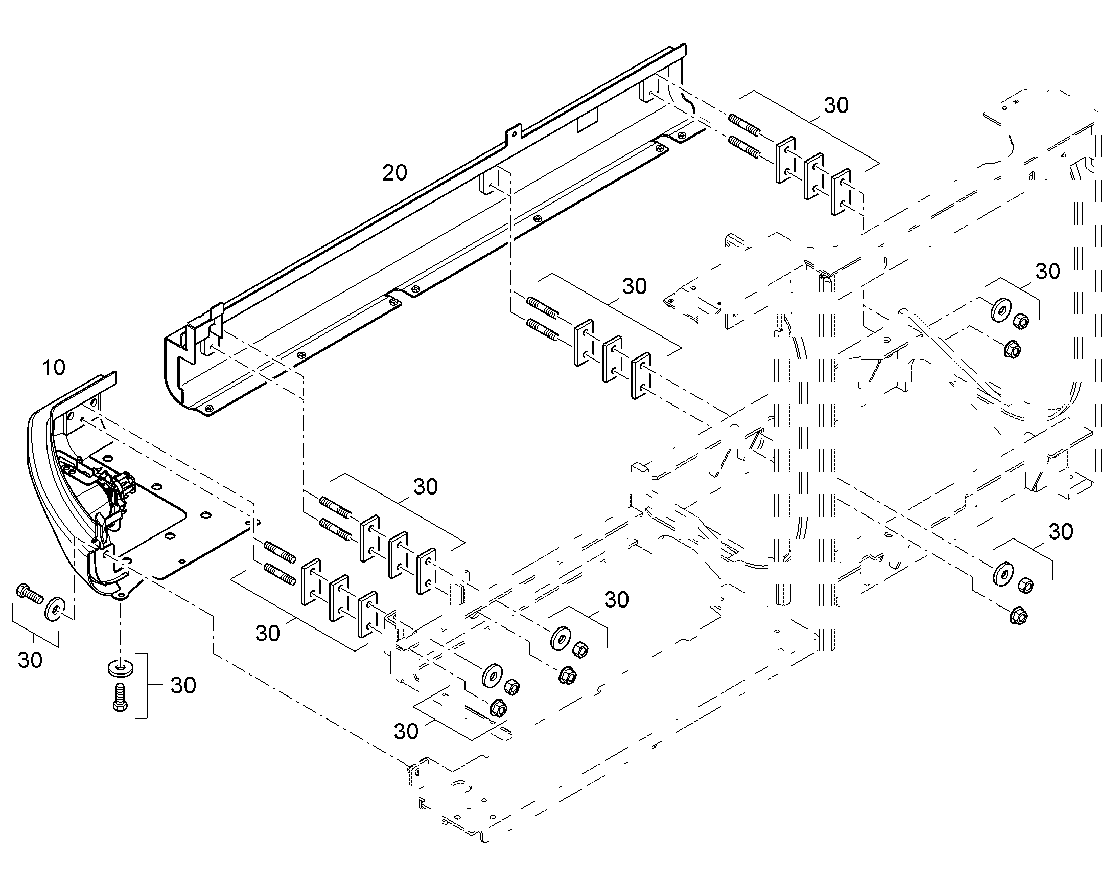 ЭЛЕМЕНТЫ МОНТАЖНЫЕ 94029006 LIEBHERR