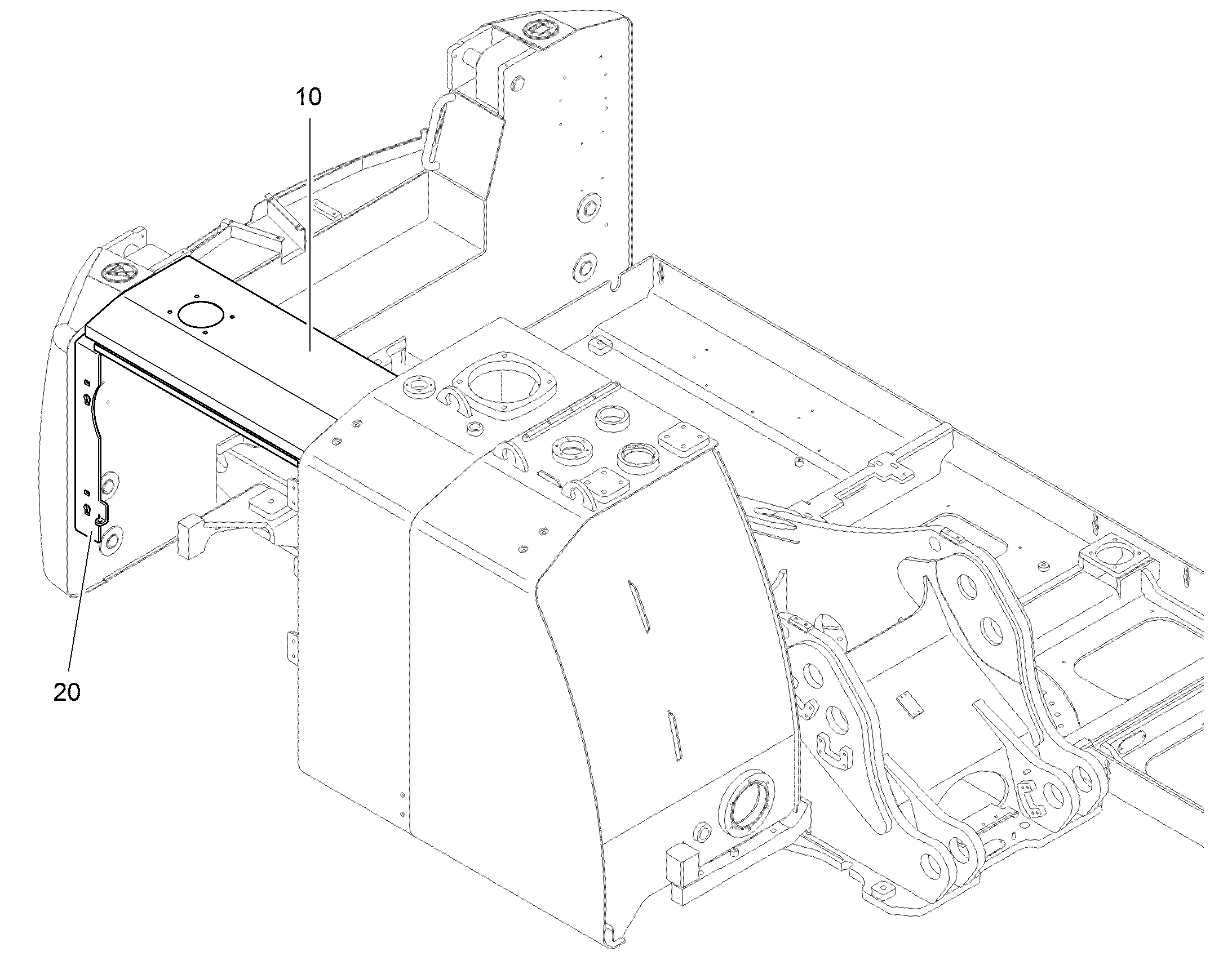 ЭЛЕМЕНТЫ МОНТАЖНЫЕ 94031241 LIEBHERR