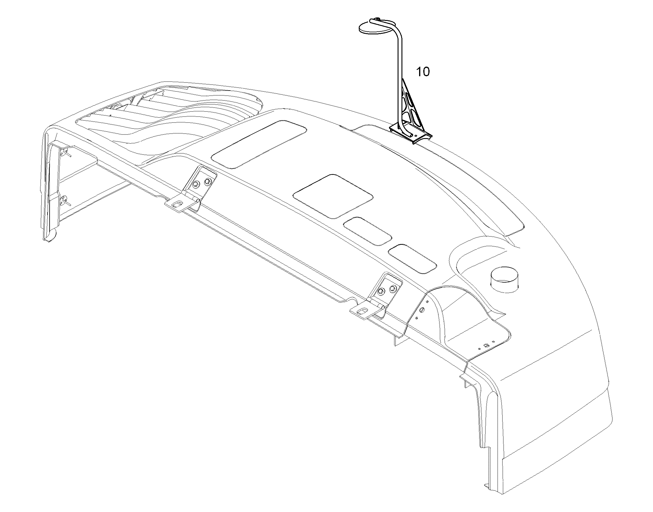 ЗЕРКАЛО ВНЕШНЕЕ В СБОРЕ 309-317 94026203 LIEBHERR