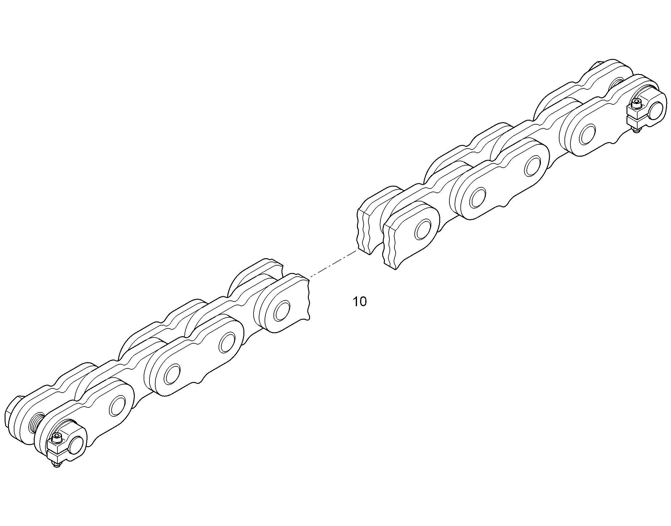 ЦЕПЬ 94007366 LIEBHERR